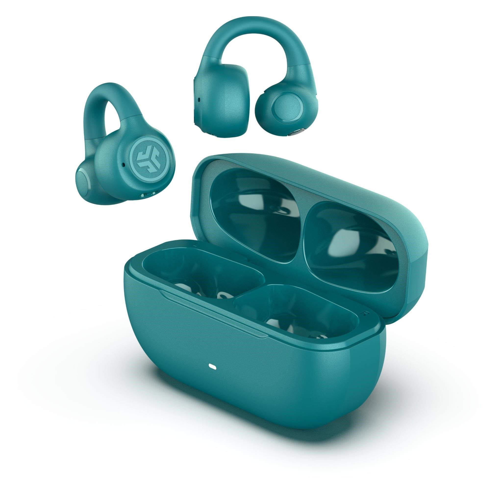 JLab Flex Open Wireless Earbuds (Teal)