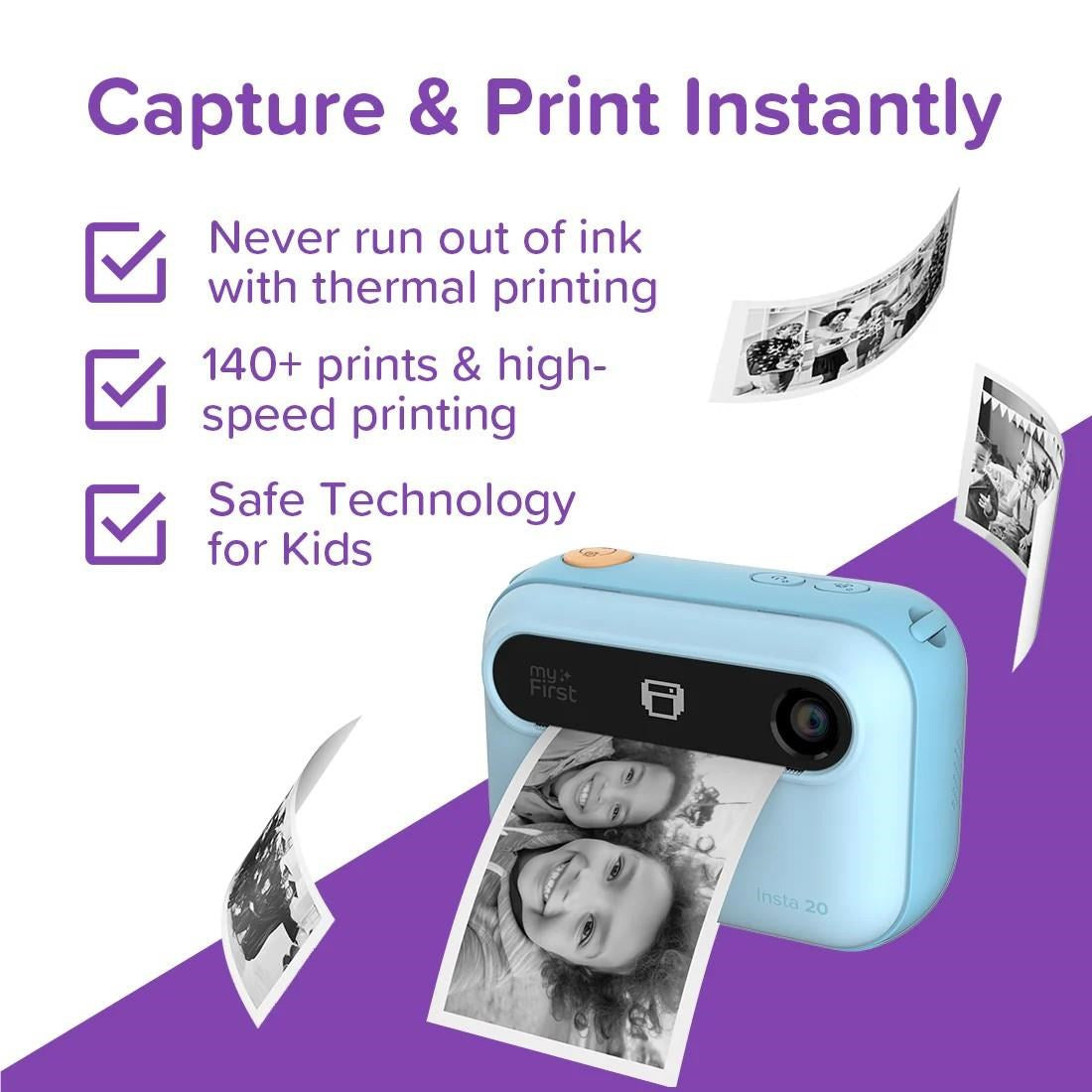 myFirst Camera Insta 20 (Blue)