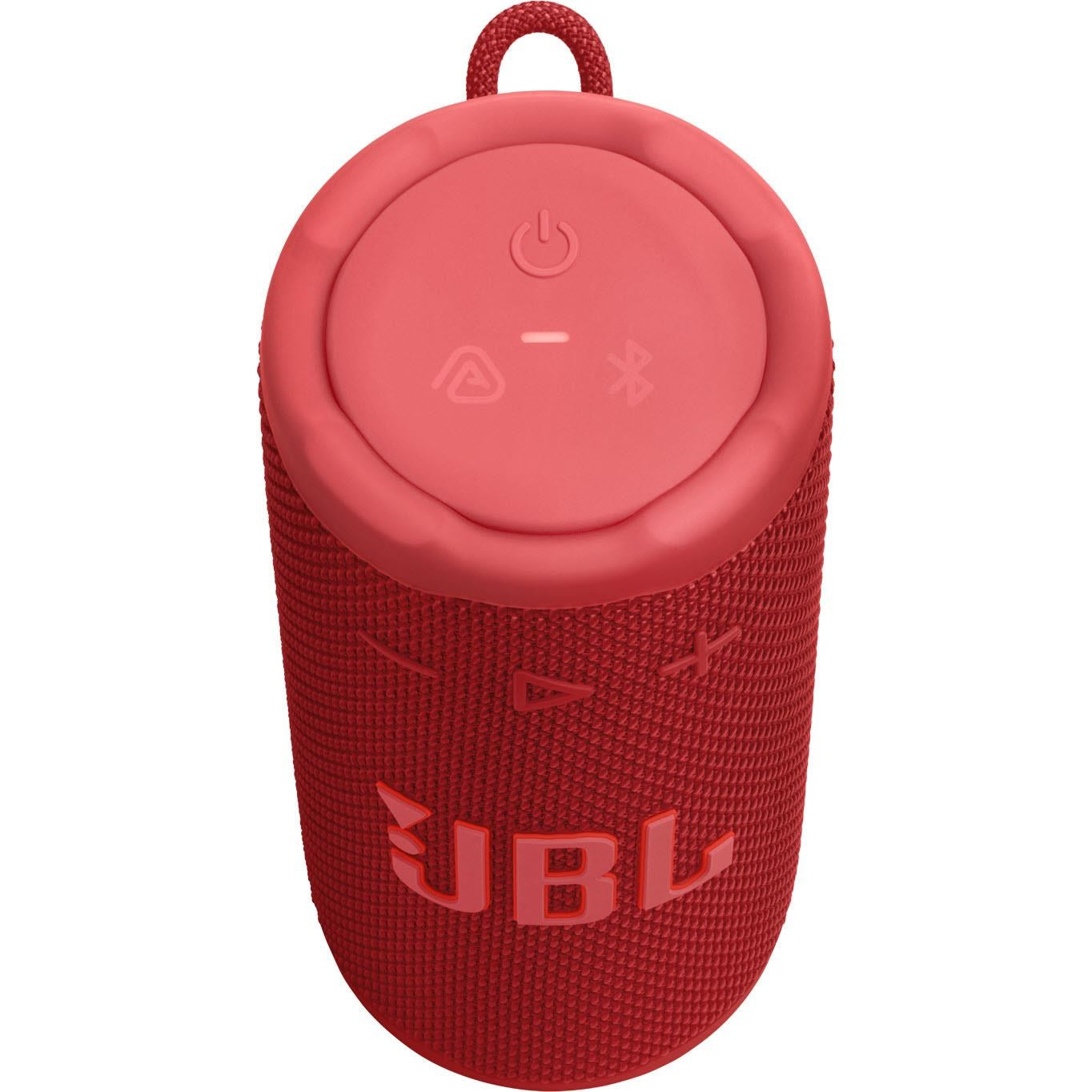 JBL Grip Compact Portable Speaker with Ambient Light (Red)
