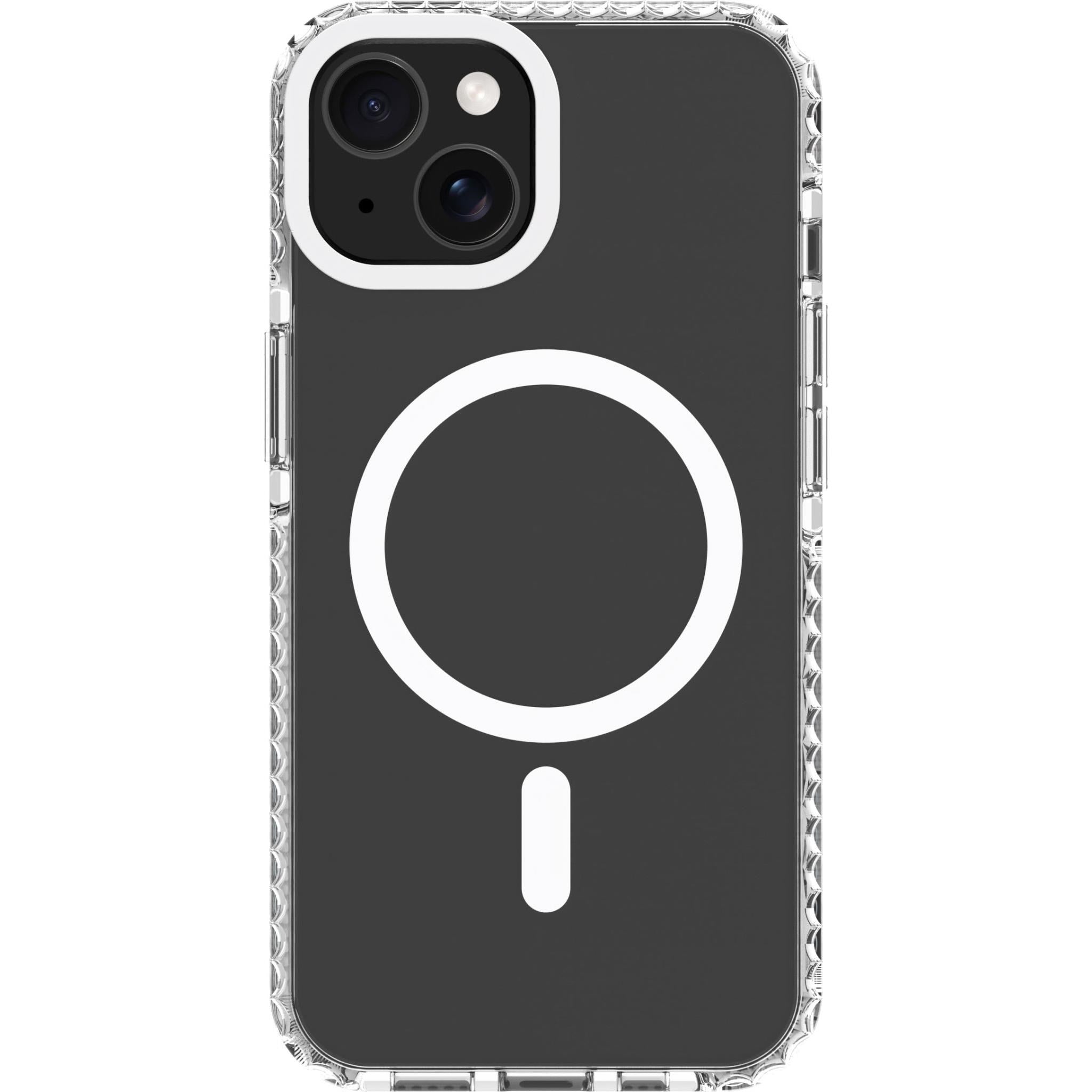 Cygnett Charge and Connect Magsafe Case for iPhone 17e/16e/15/14/13 (White)