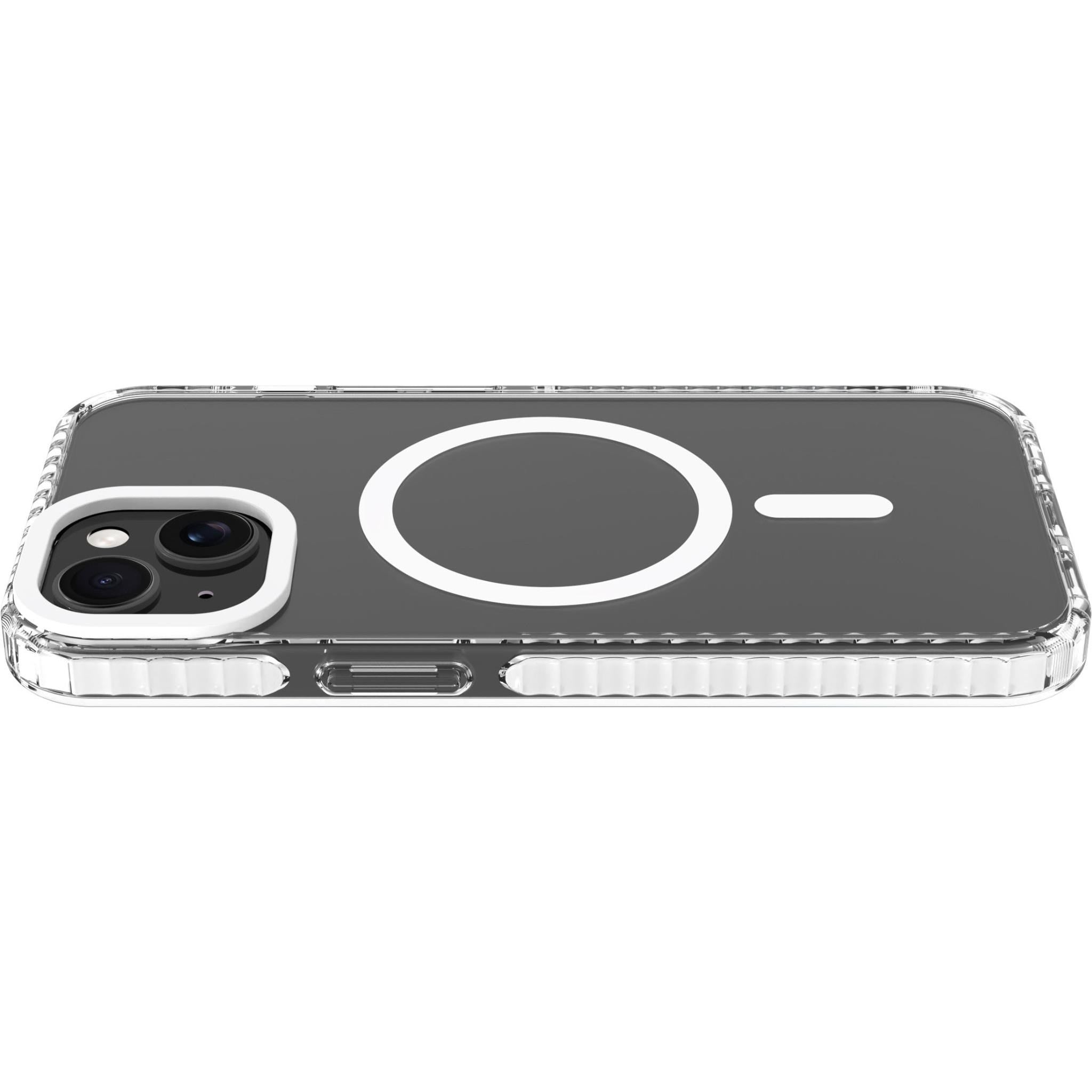 Cygnett Charge and Connect Magsafe Case for iPhone 17e/16e/15/14/13 (White)