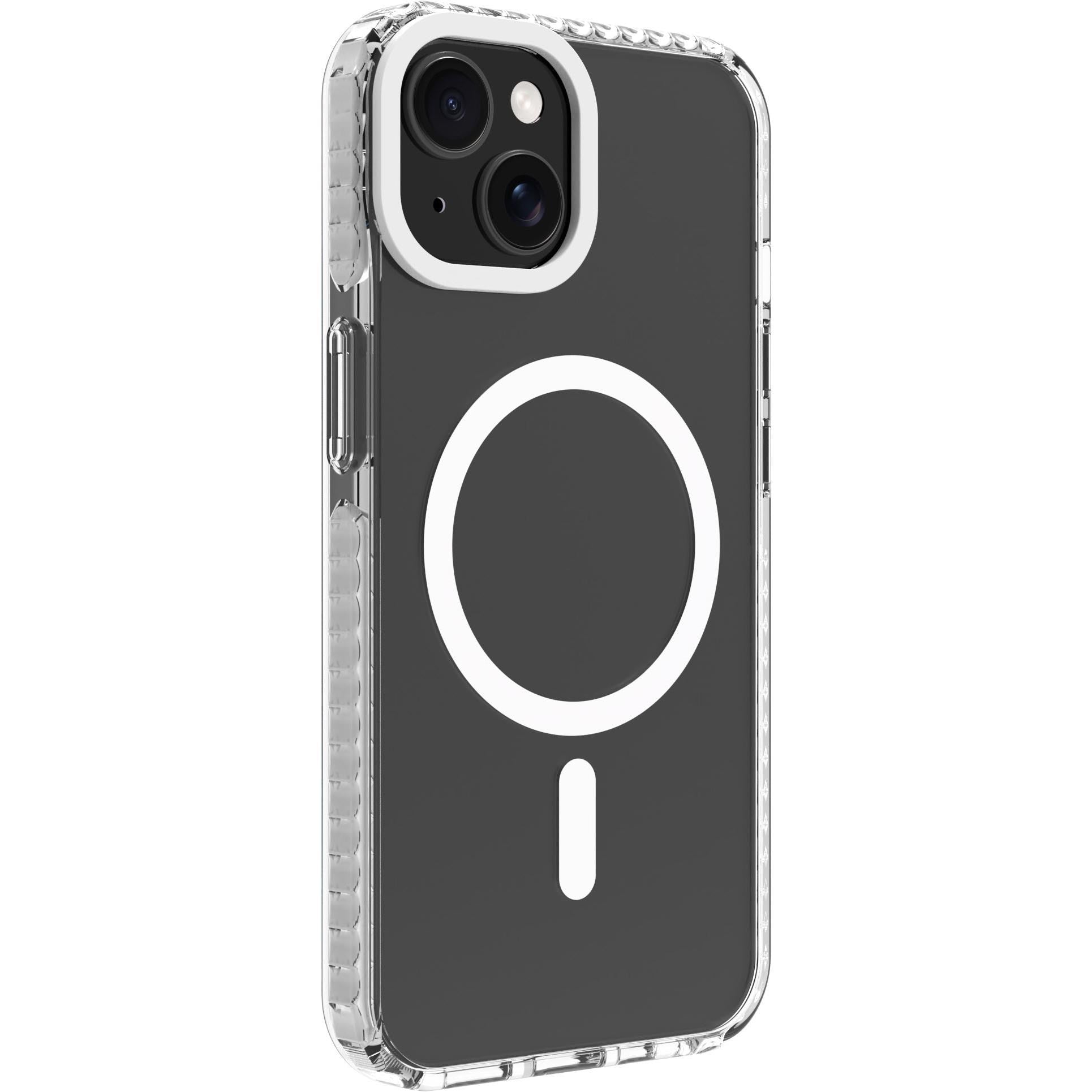 Cygnett Charge and Connect Magsafe Case for iPhone 17e/16e/15/14/13 (White)