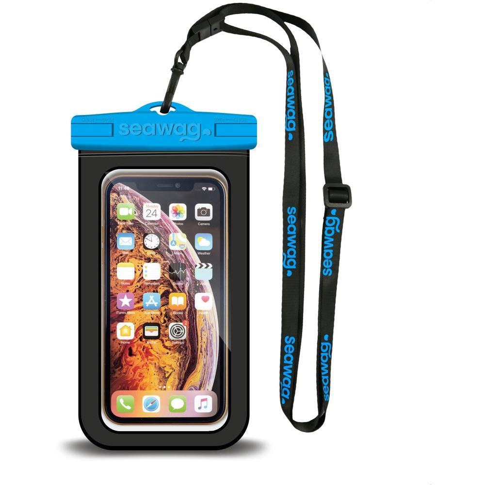 Seawag Elementproof Phone Case (Black + Blue Print)