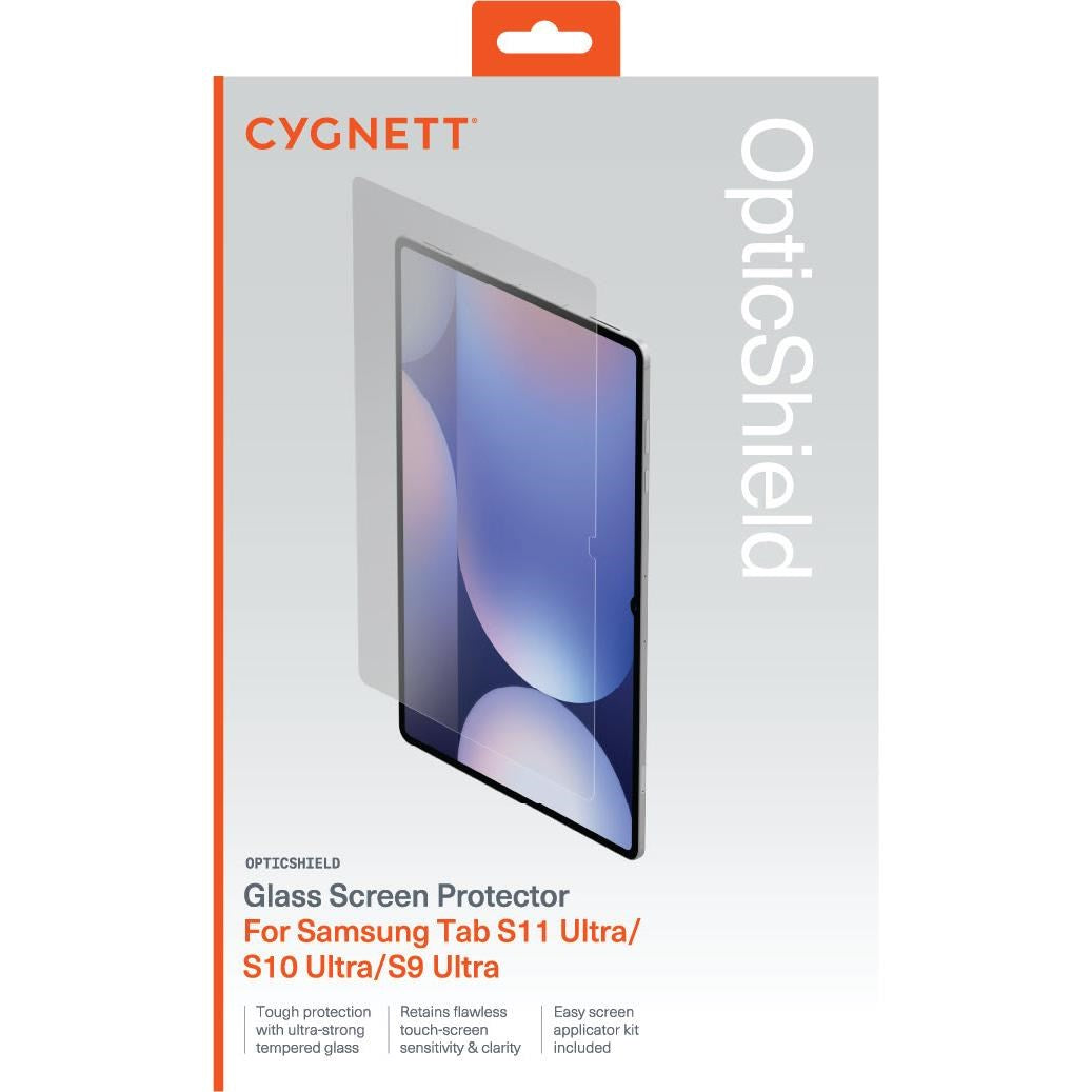 Cygnett OpticShield Glass Screen Protector for Samsung Tab S11 Ultra