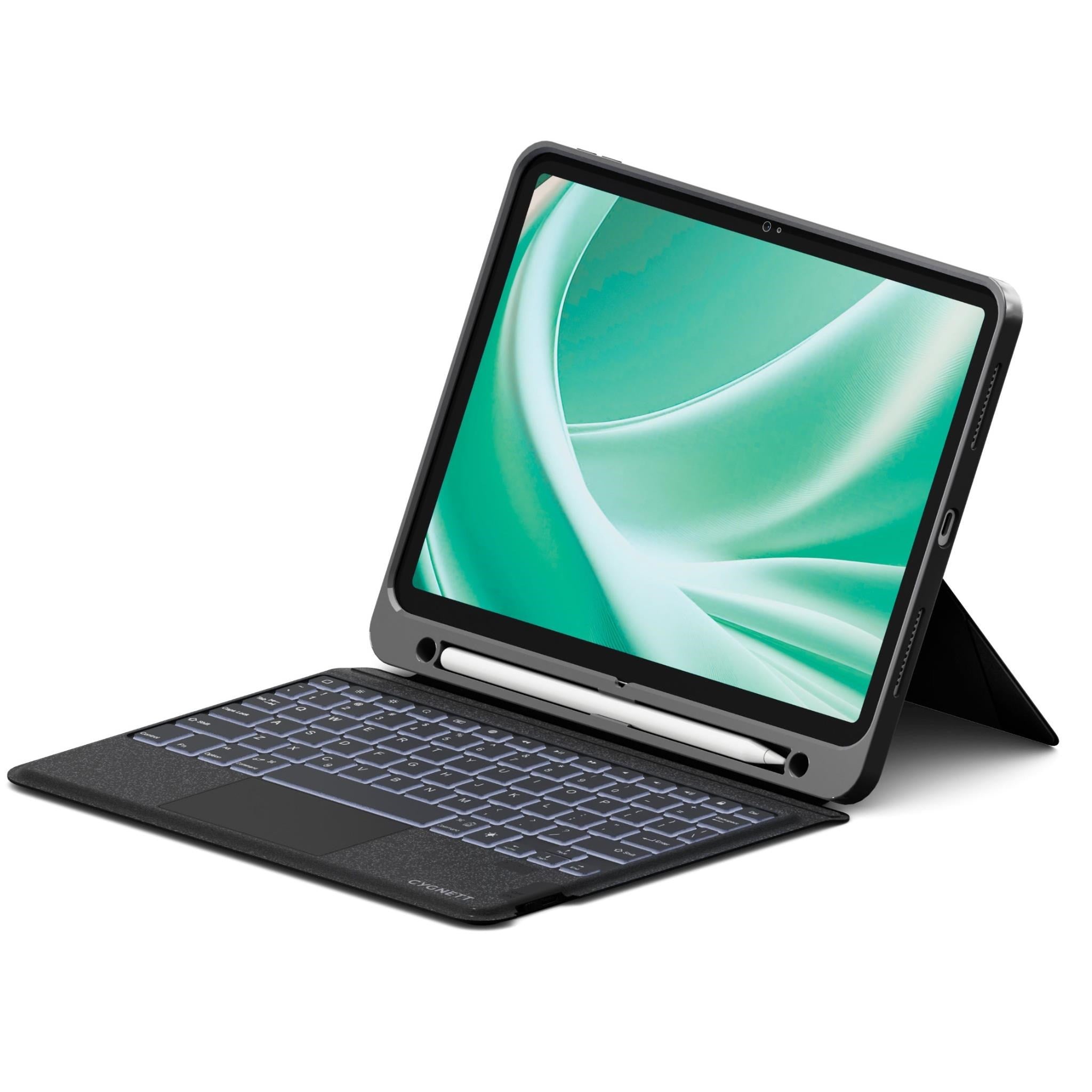 Cygnett Magnetic Keyboard Case for iPad Air 13' M4/M3/M2. iPad Pro 12.9' Gen 1-5 (Black)