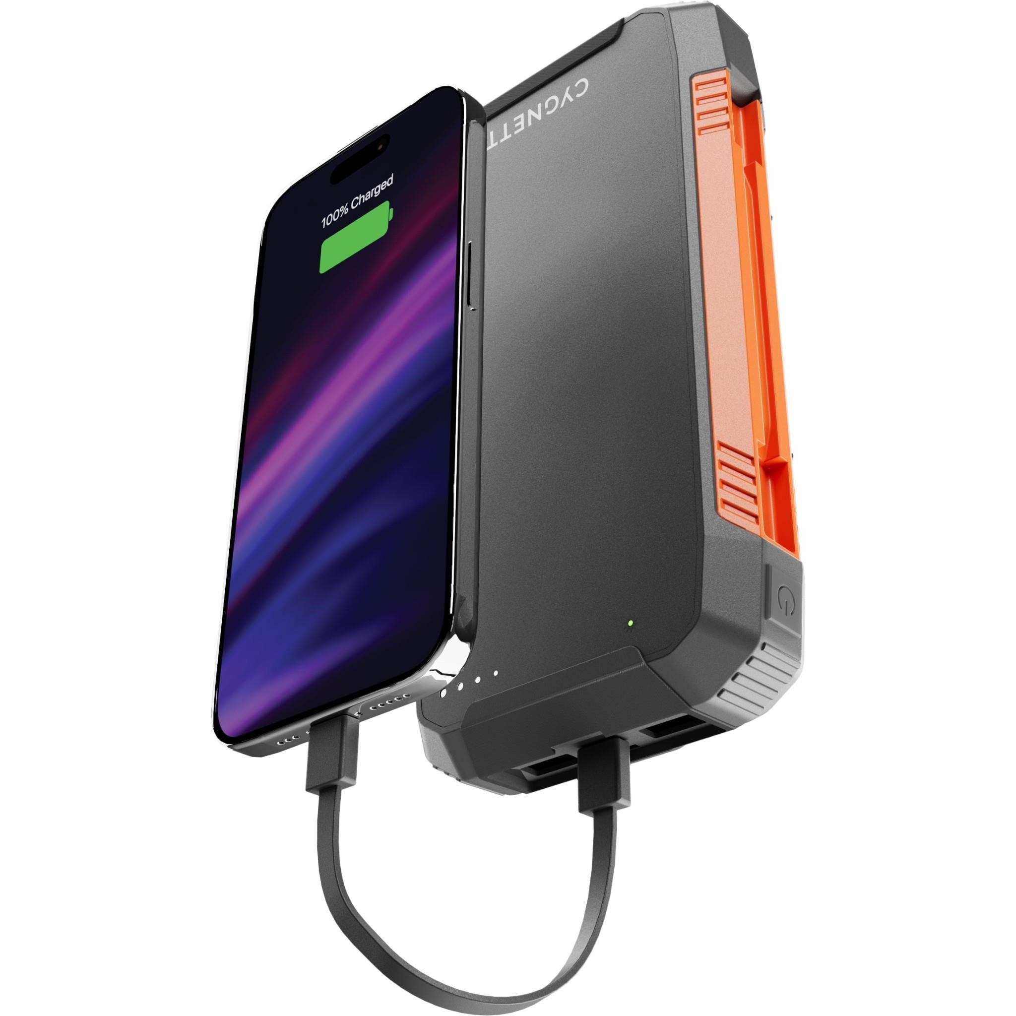 Cygnett 30k Power Bank with Cable and Light