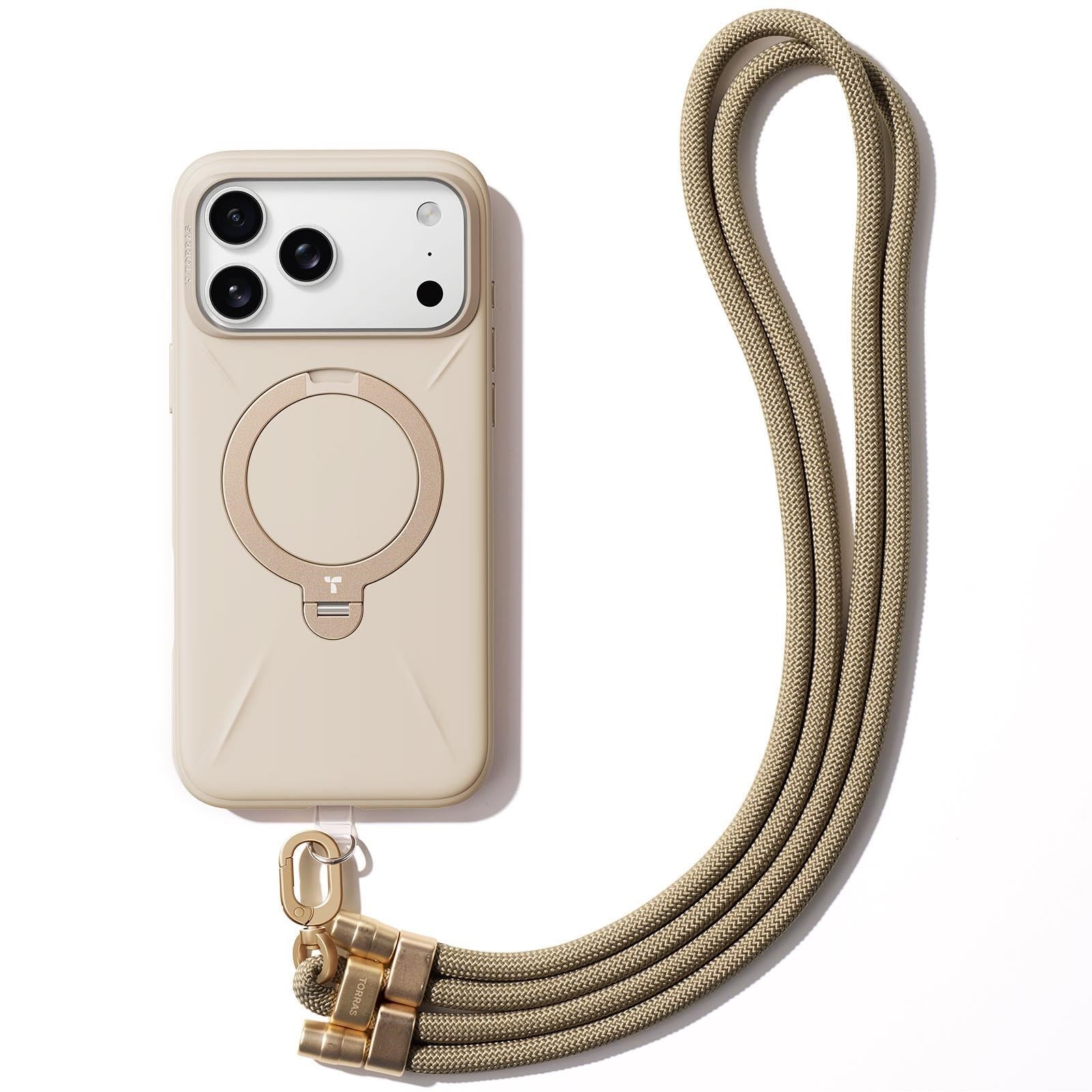 Torras LoopGo Flex Crossbody Phone Strap (Khaki)