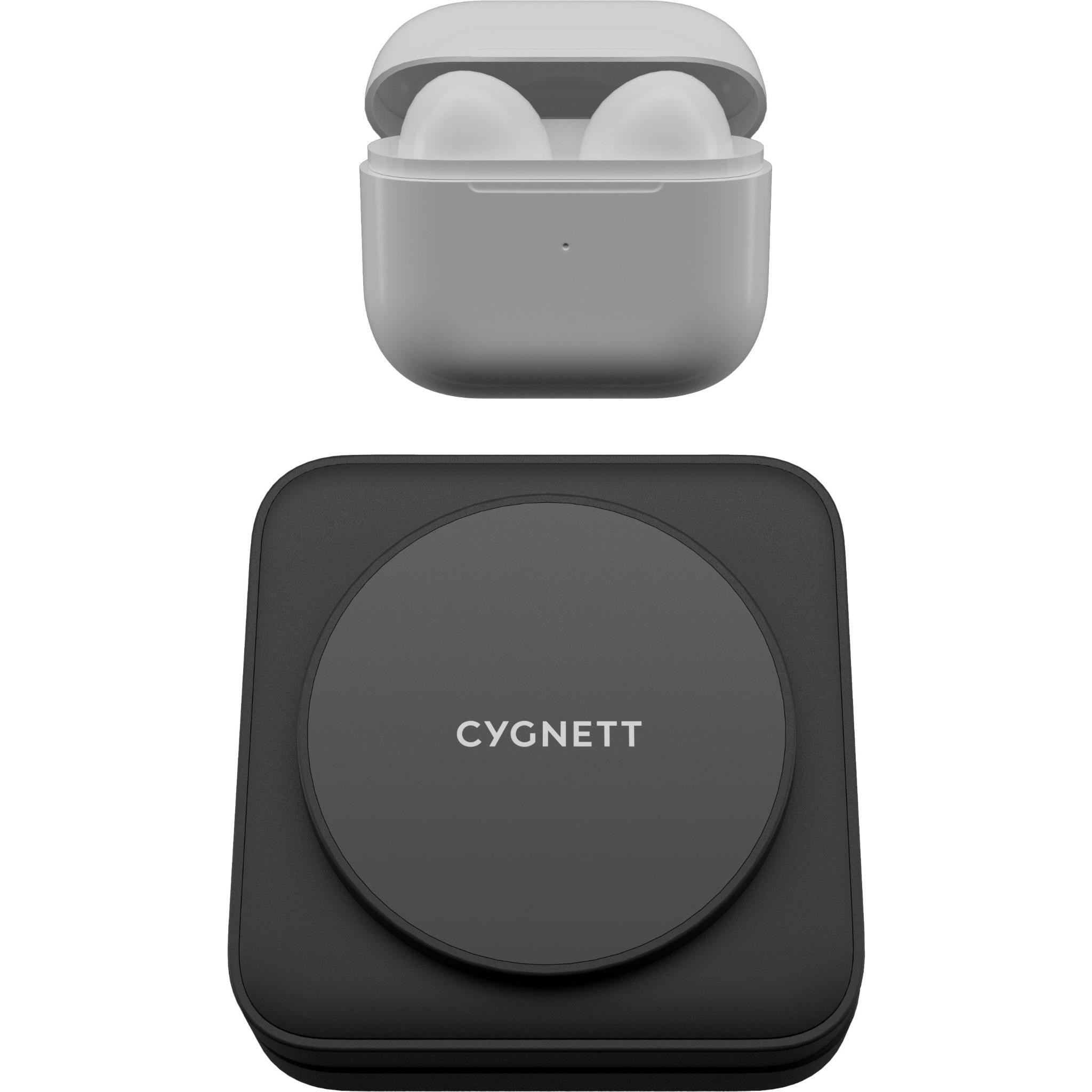 Cygnett Charge and Connect 3-in-1 Wireless Charger with Night Light