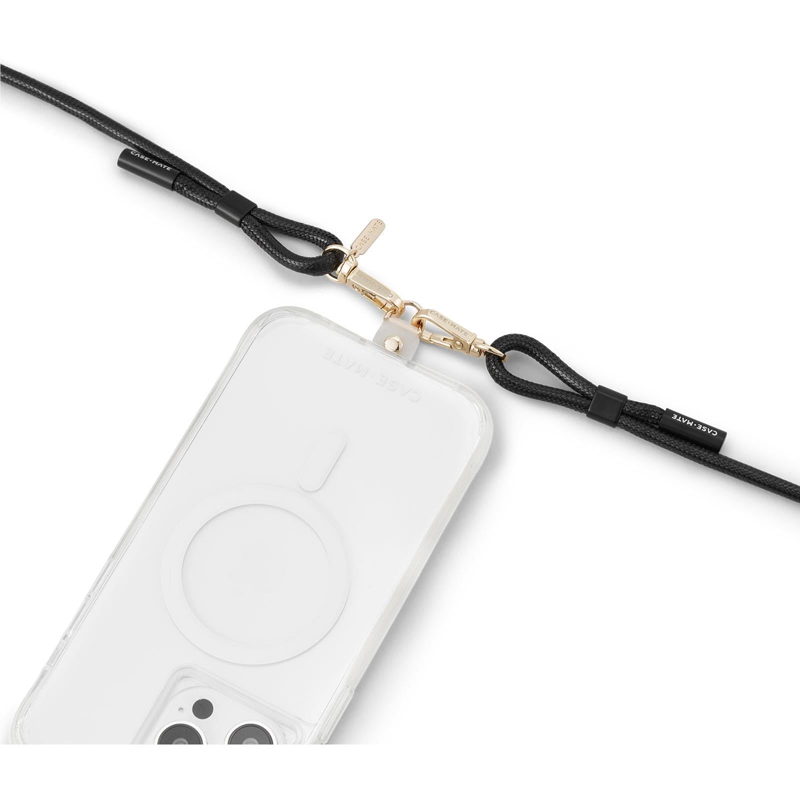 Case-Mate Crossbody Phone Strap (Black Rope)