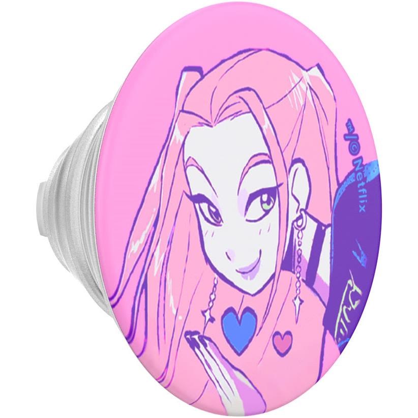 KPop Demon Hunters x PopSockets PopTop Adhesive and Chain Lite (Huntrix Mira)