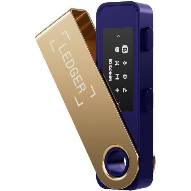 Ledger Nano S Plus Crypto Hardware Wallet (Crimson Magneta)