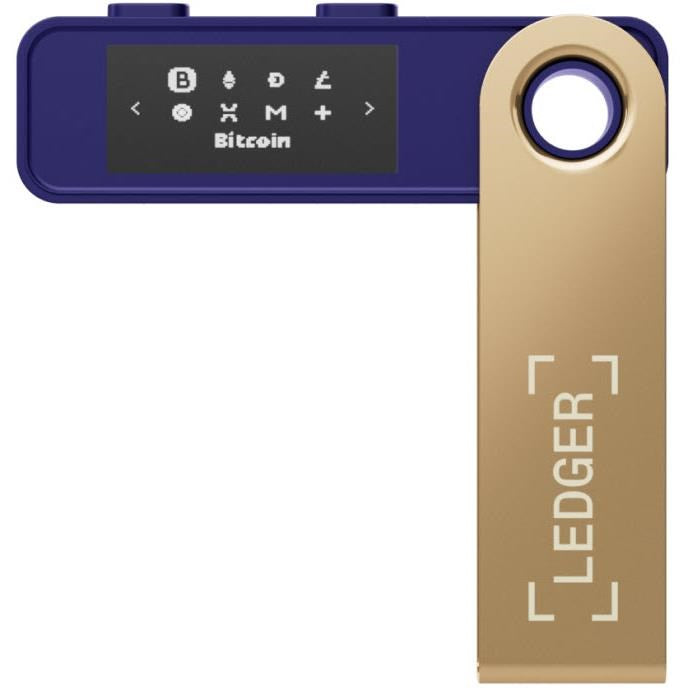 Ledger Nano S Plus Crypto Hardware Wallet (Crimson Magneta)