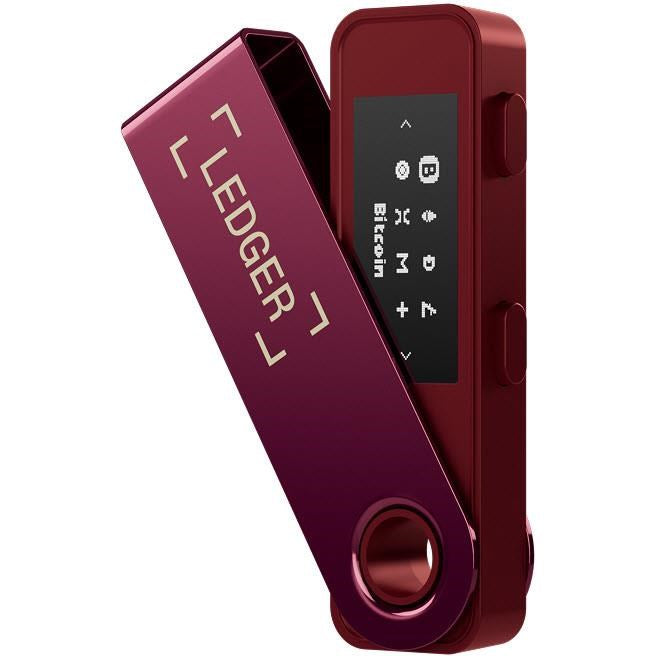 Ledger Nano S Plus Crypto Hardware Wallet (Ferro Fuchisa)