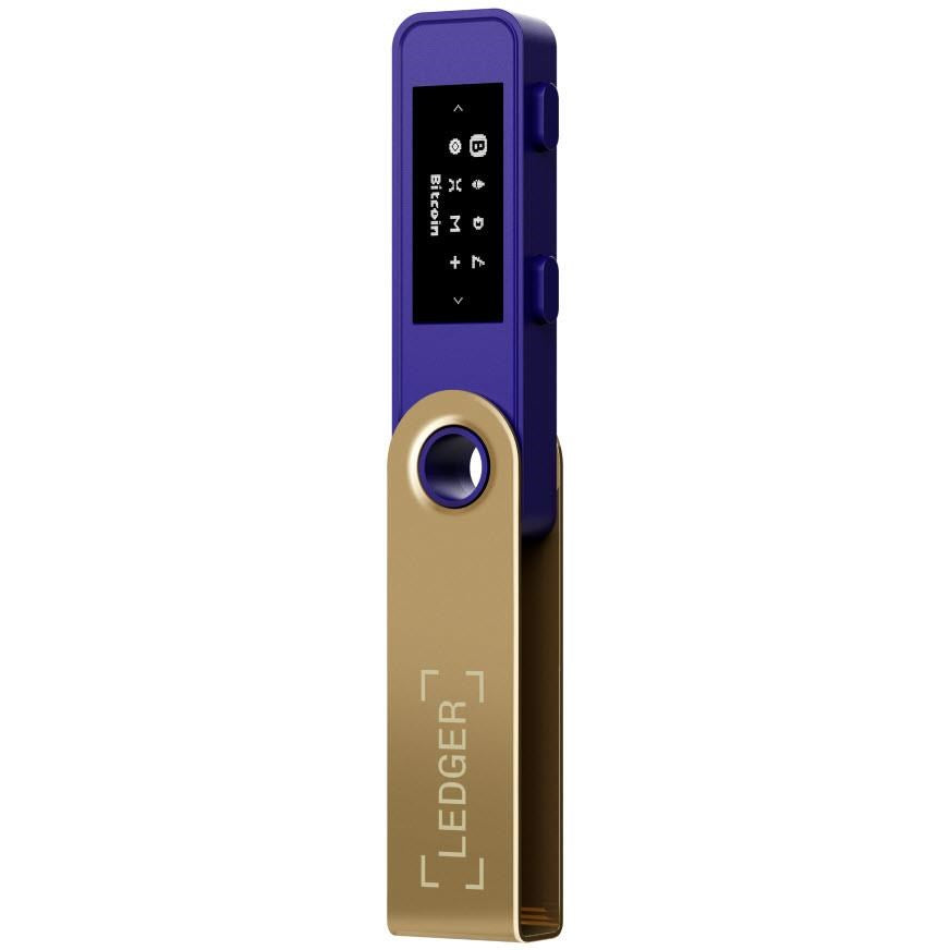 Ledger Nano S Plus Crypto Hardware Wallet (Ferro Fuchisa)
