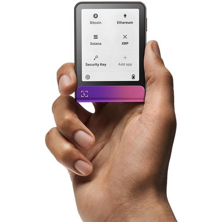 Ledger Flex Crypto Hardware Wallet with Recovery Key (Crimson Magenta)
