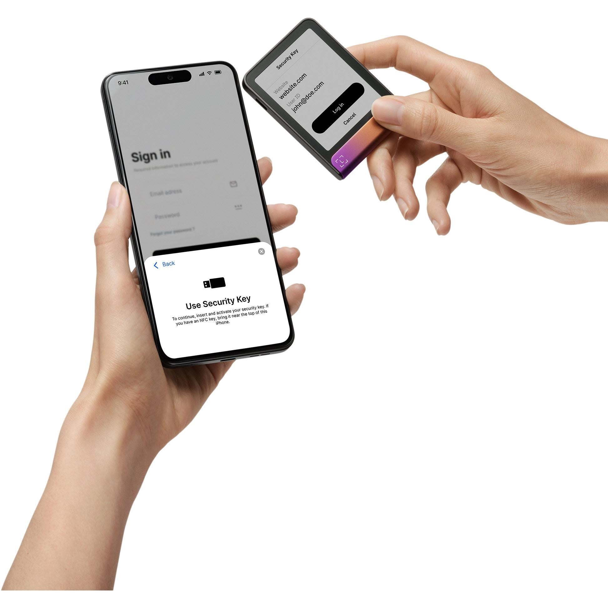 Ledger Flex Crypto Hardware Wallet with Recovery Key (Ferro Fuchsia)