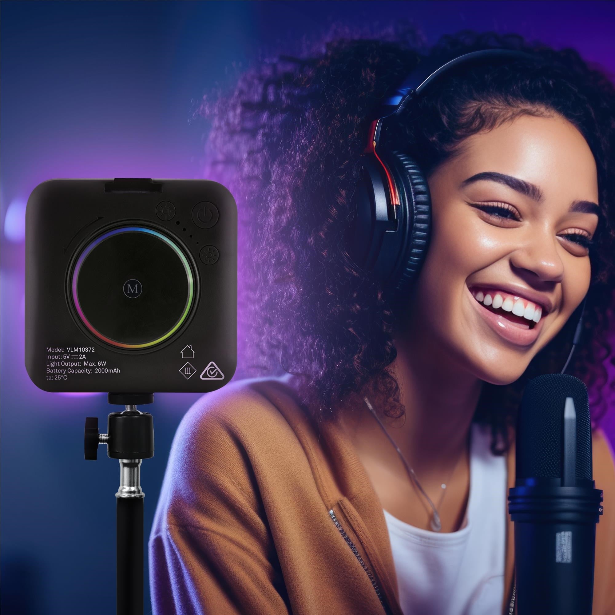 Influencer 6W RGBW Compact Fill Light