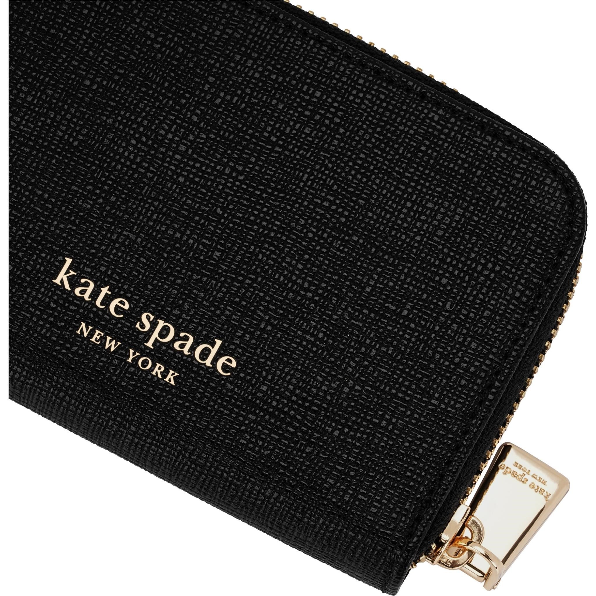 Kate Spade Devin Zip Magnetic Wallet (Black)