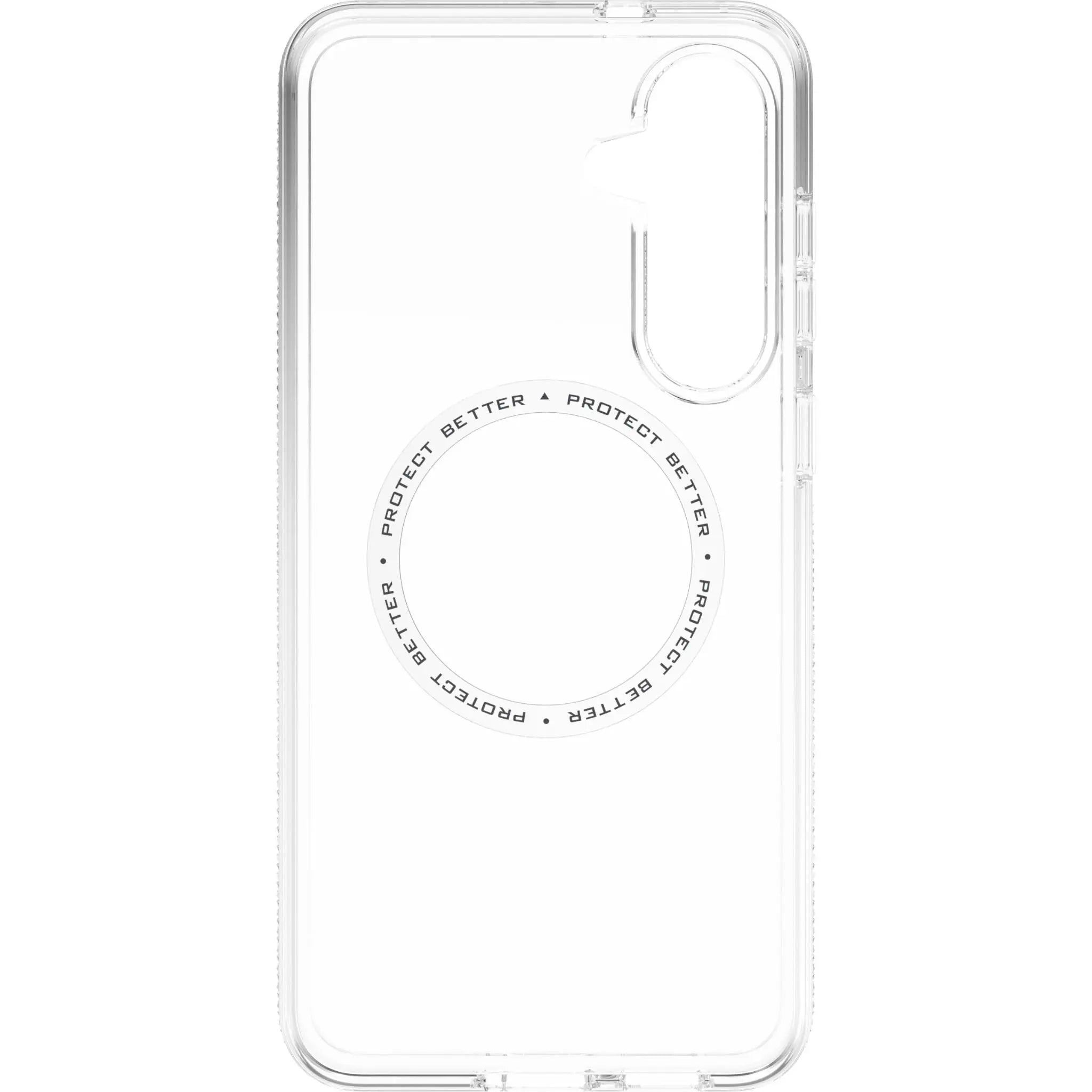 ZAGG Crystal Palace Snap Magnetic Case for Samsung Galaxy S25 FE (Clear)