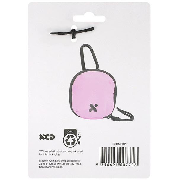 XCD Earbud and Accessory Soft Case with Clip (Pink)