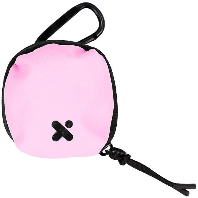 XCD Earbud and Accessory Soft Case with Clip (Pink)