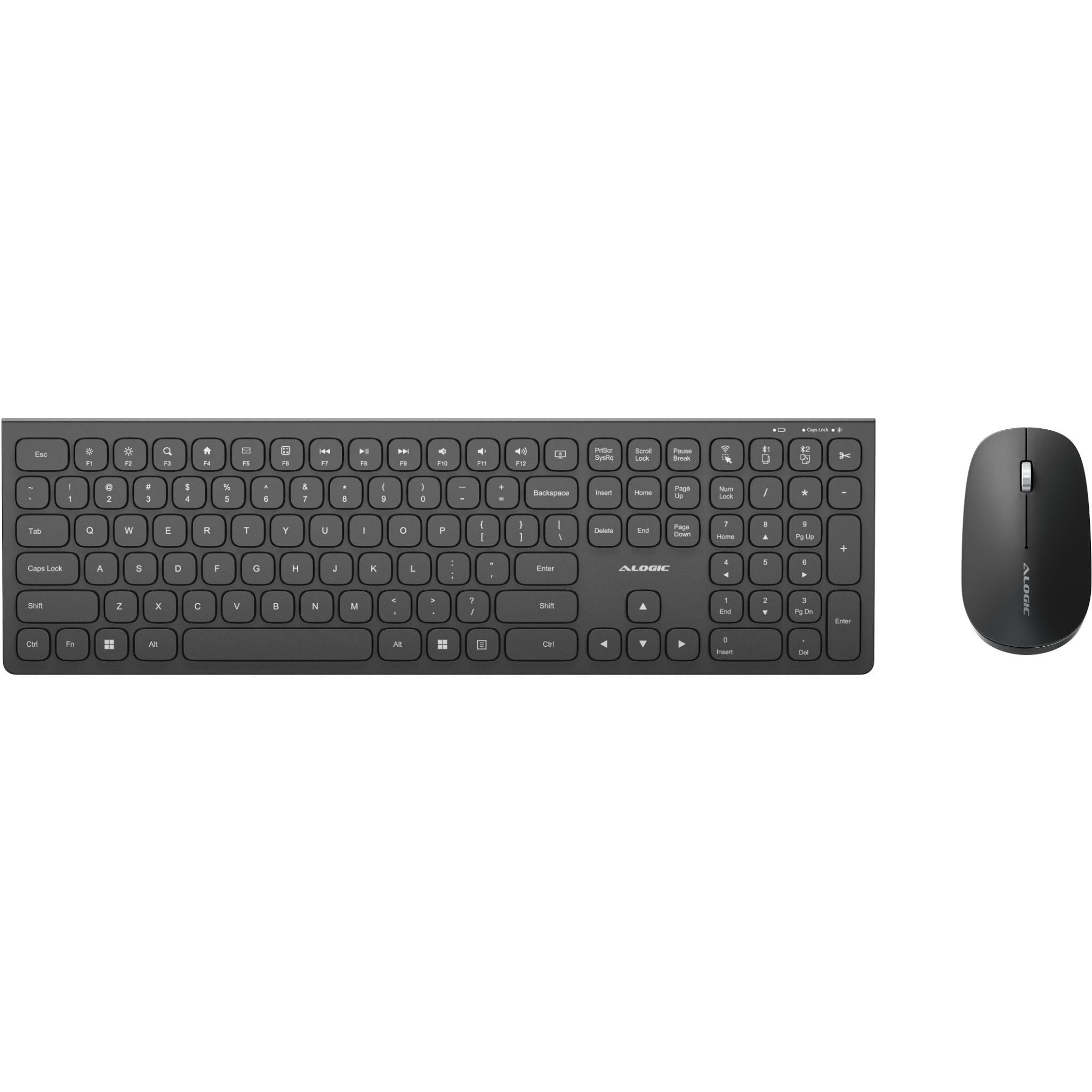Alogic Echelon Full Size Keyboard and Mouse Combo