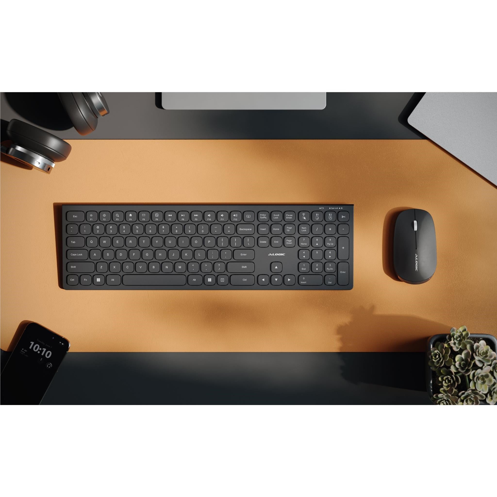 Alogic Echelon Full Size Keyboard and Mouse Combo