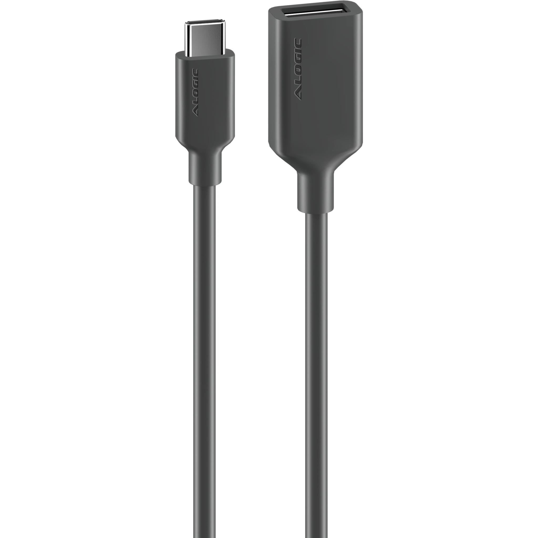 Alogic Elements USB-C Male to USB-A Female Extension Cable (2m)