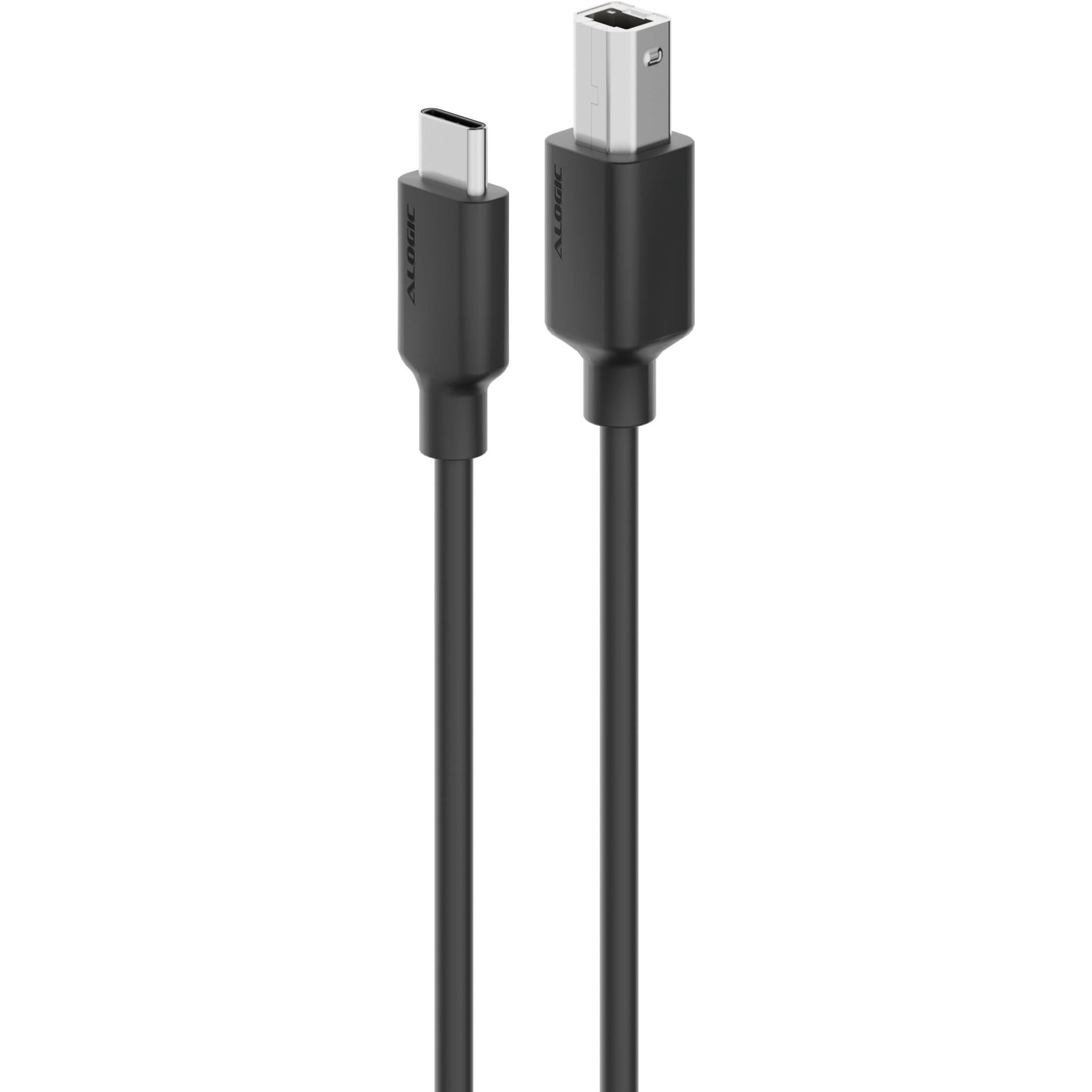 Alogic Elements USB-C Male to USB-B Male Cable (2m)