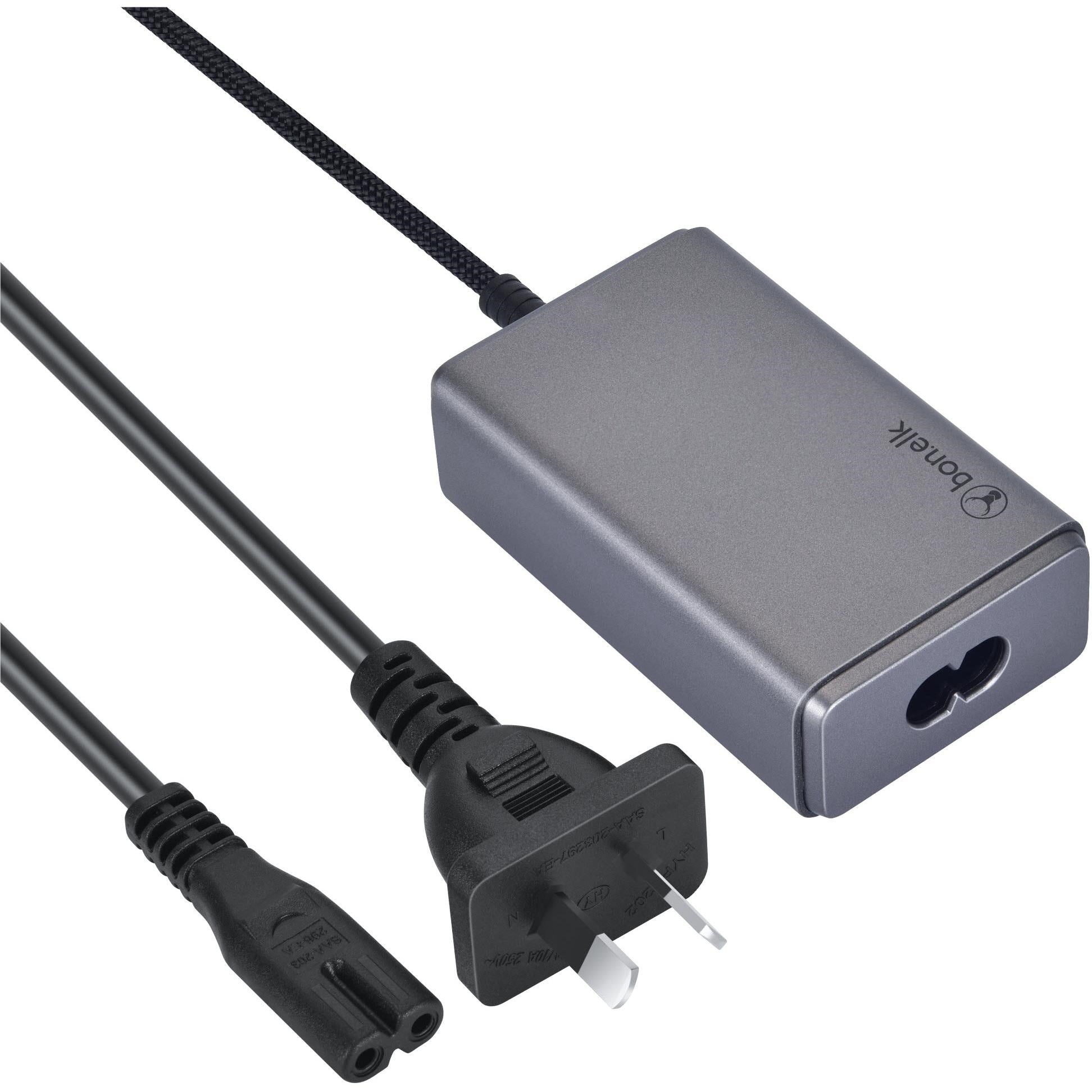 Bonelk 65W GaN Laptop Charger (Space Grey)