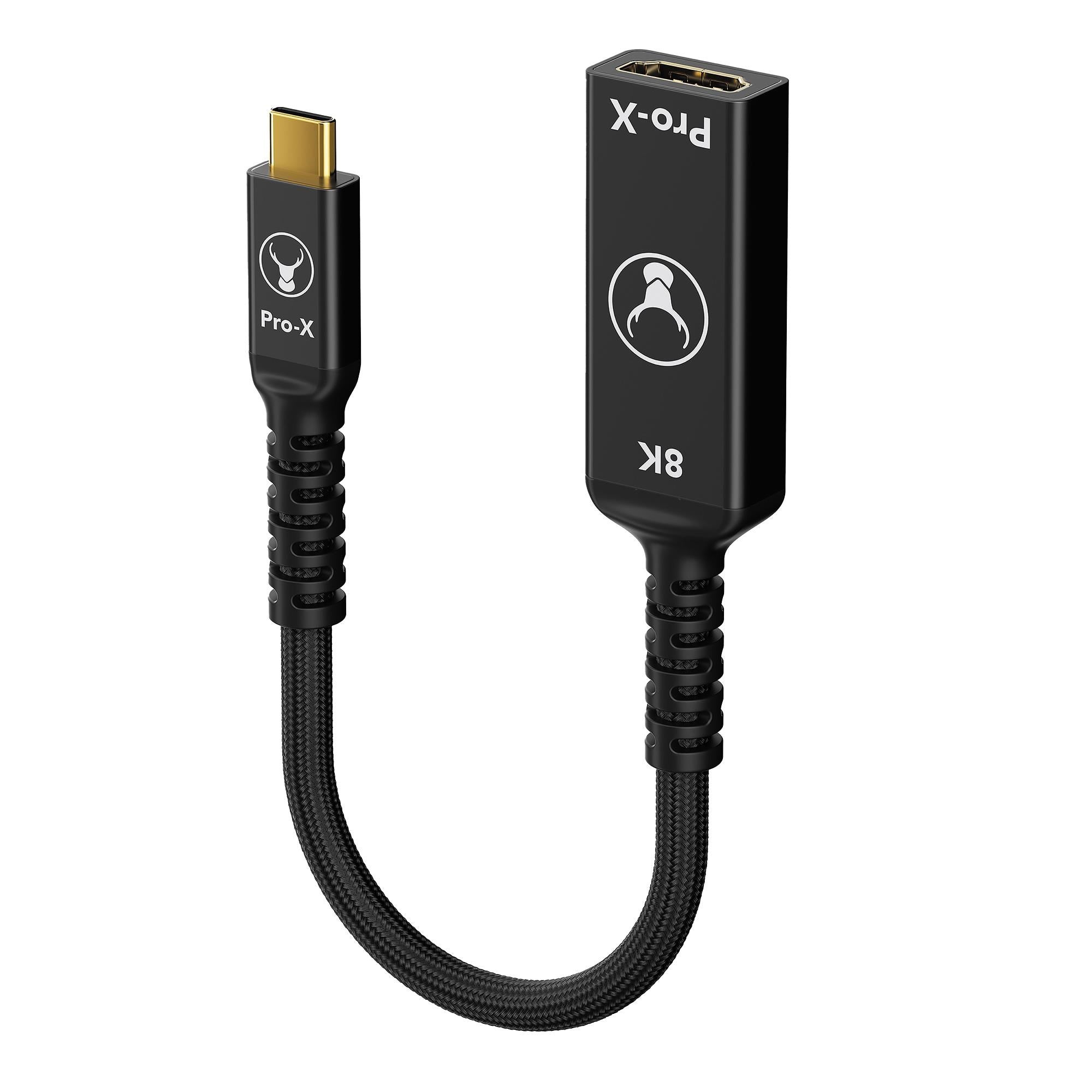 Bonelk Pro-X Long-Life USB-C to HDMI Adapter 0.15m (Black)
