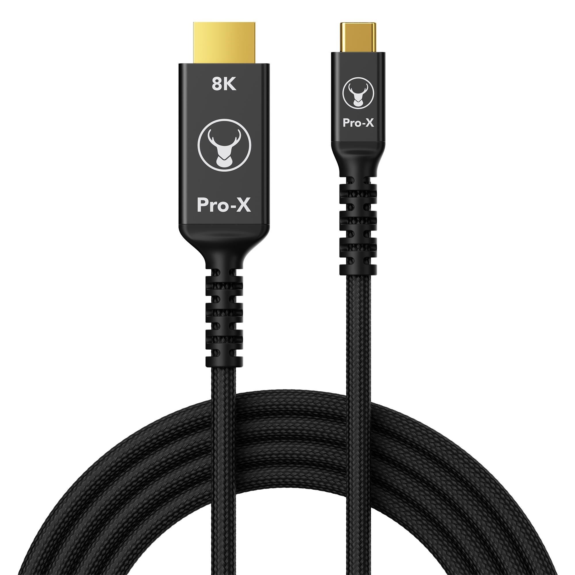 Bonelk Pro-X Long-Life USB-C to HDMI Cable 1.5mn (Black)