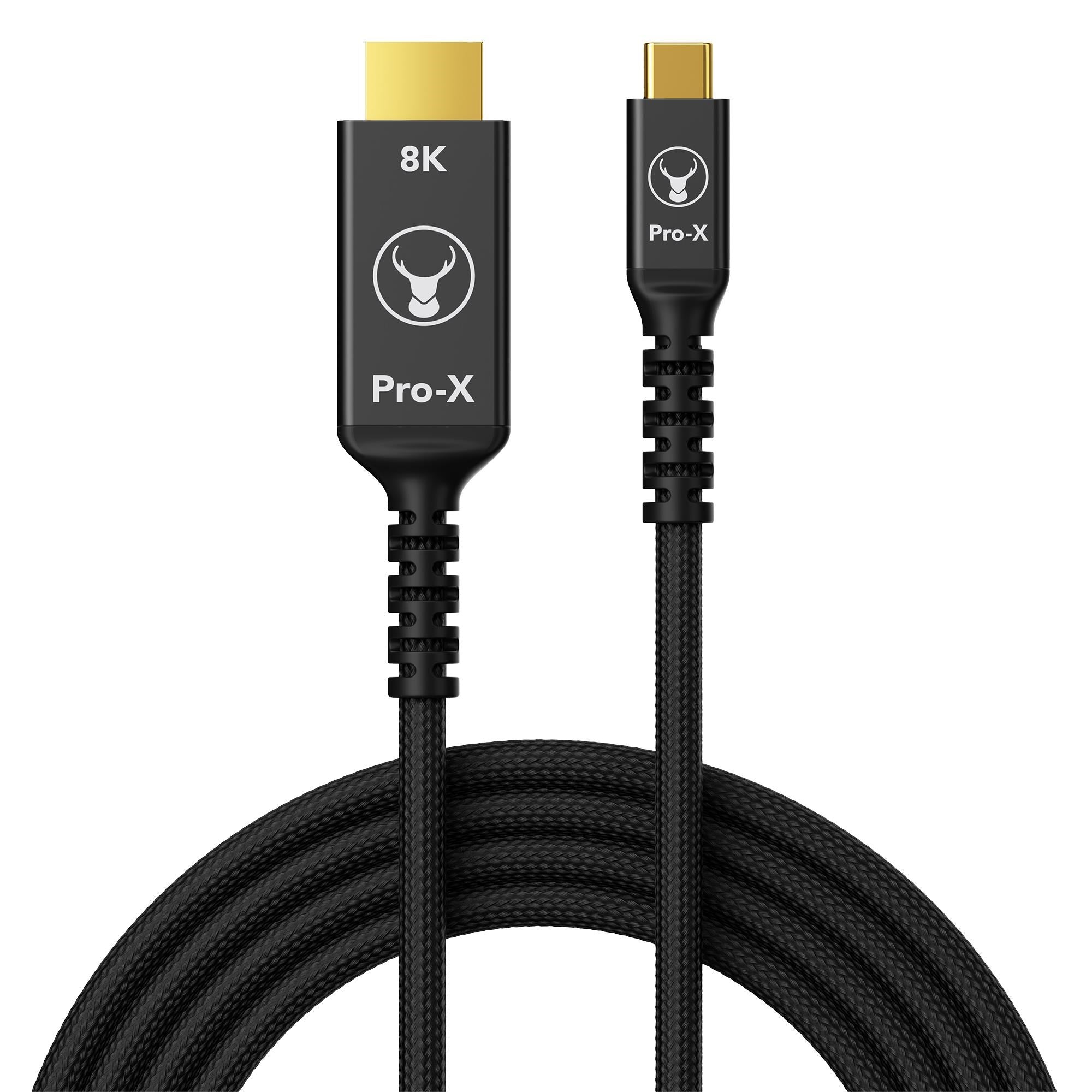 Bonelk Pro-X Long-Life USB-C to HDMI Cable 2.5m(Black)