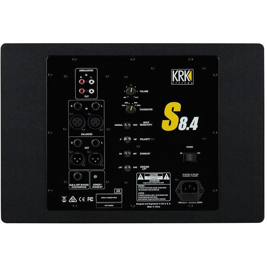KRK S8.4 Studio Subwoofer 8'