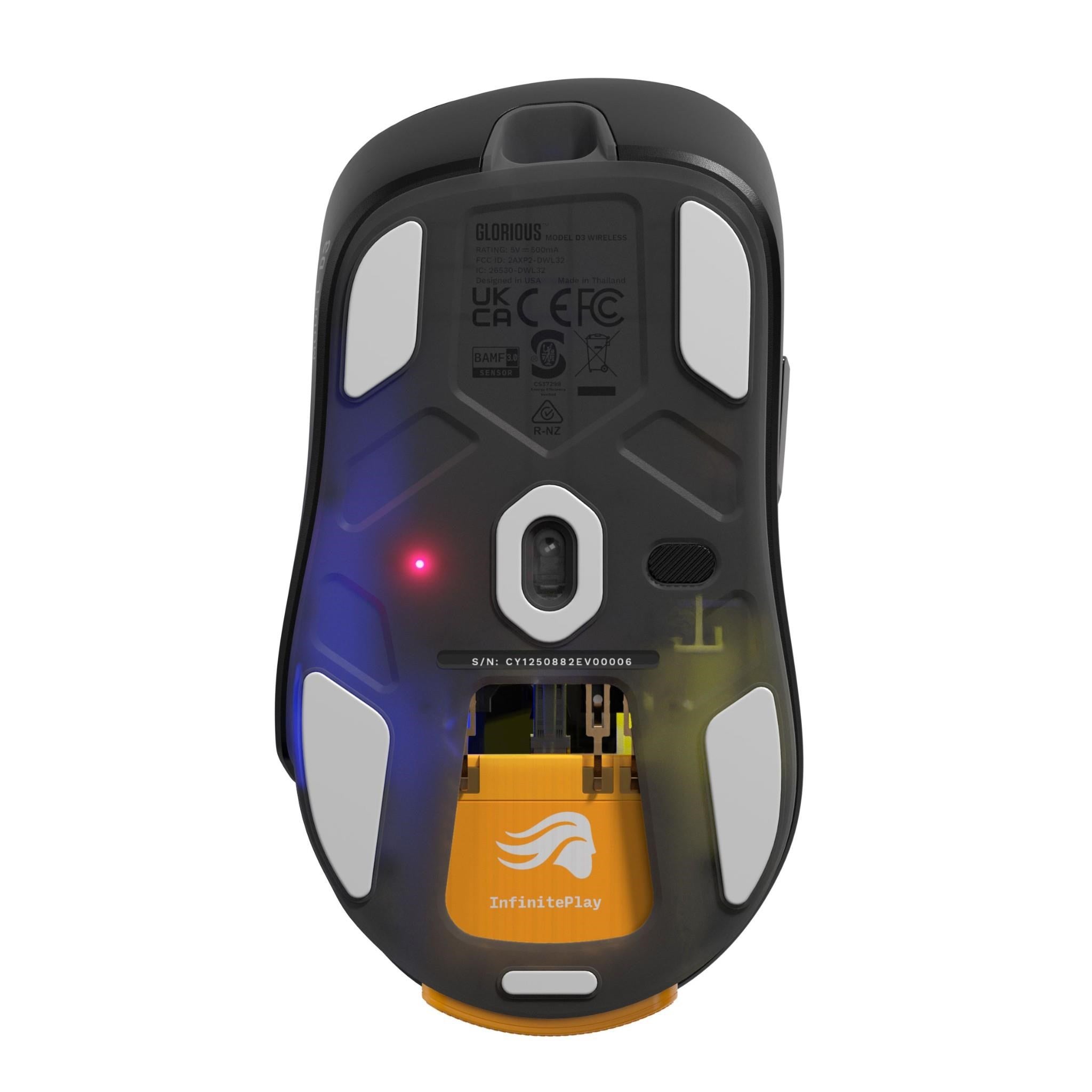 Glorious Model D3 Wireless Gaming Mouse (Black)