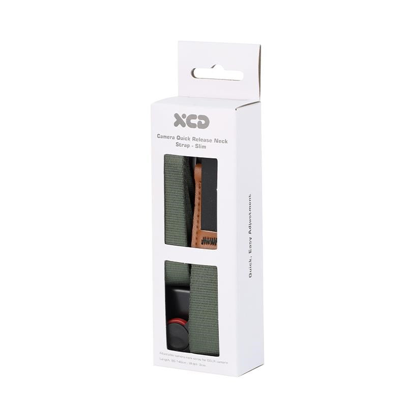 XCD Premium Slim Camera Neck Strap (Olive)