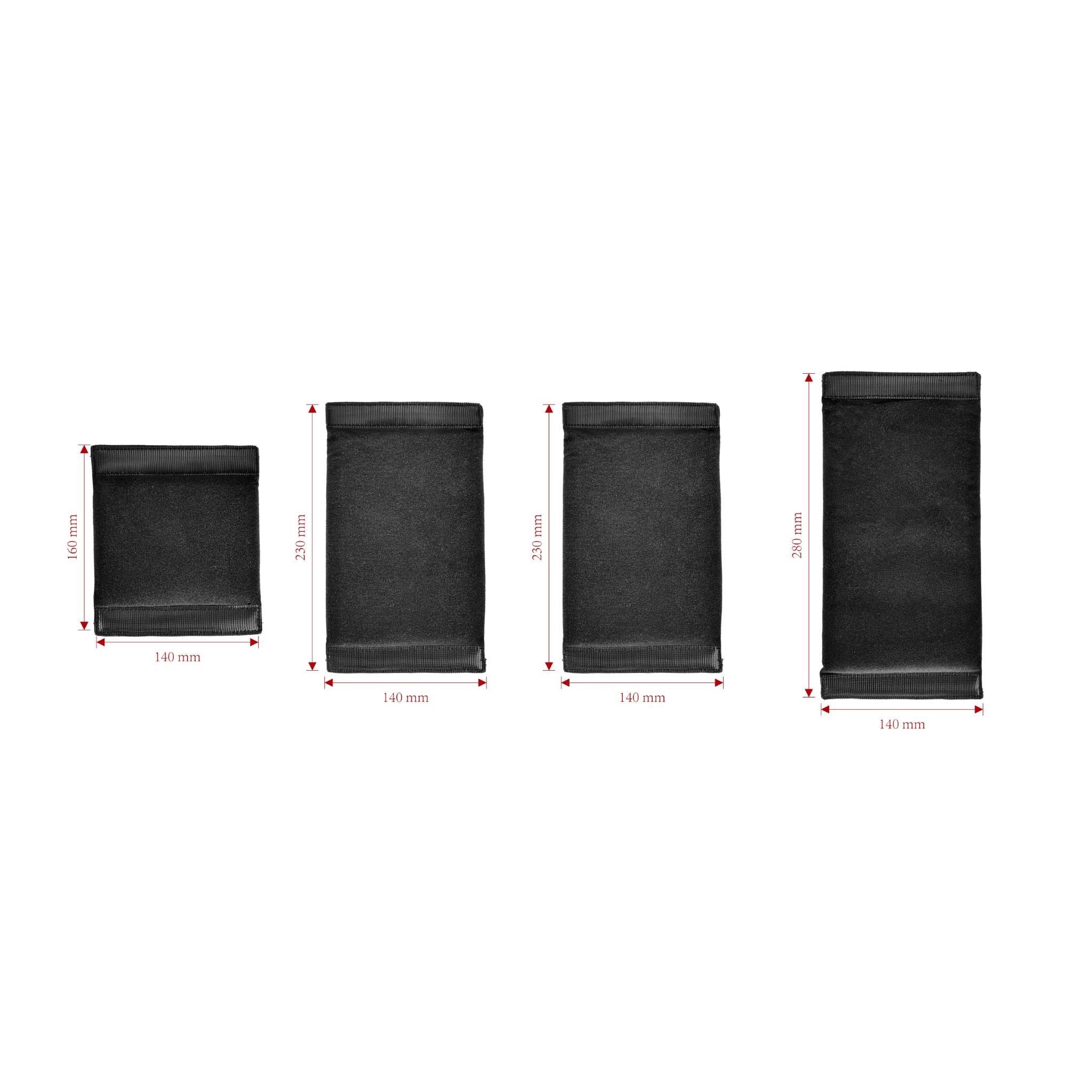 XCD Camera Storage Bag Dividers (4 Pack)