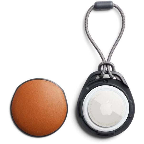 Bellroy Leather AirTag Case (Terracotta)