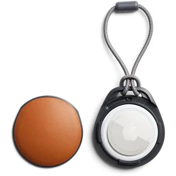 Bellroy Leather AirTag Case (Terracotta)
