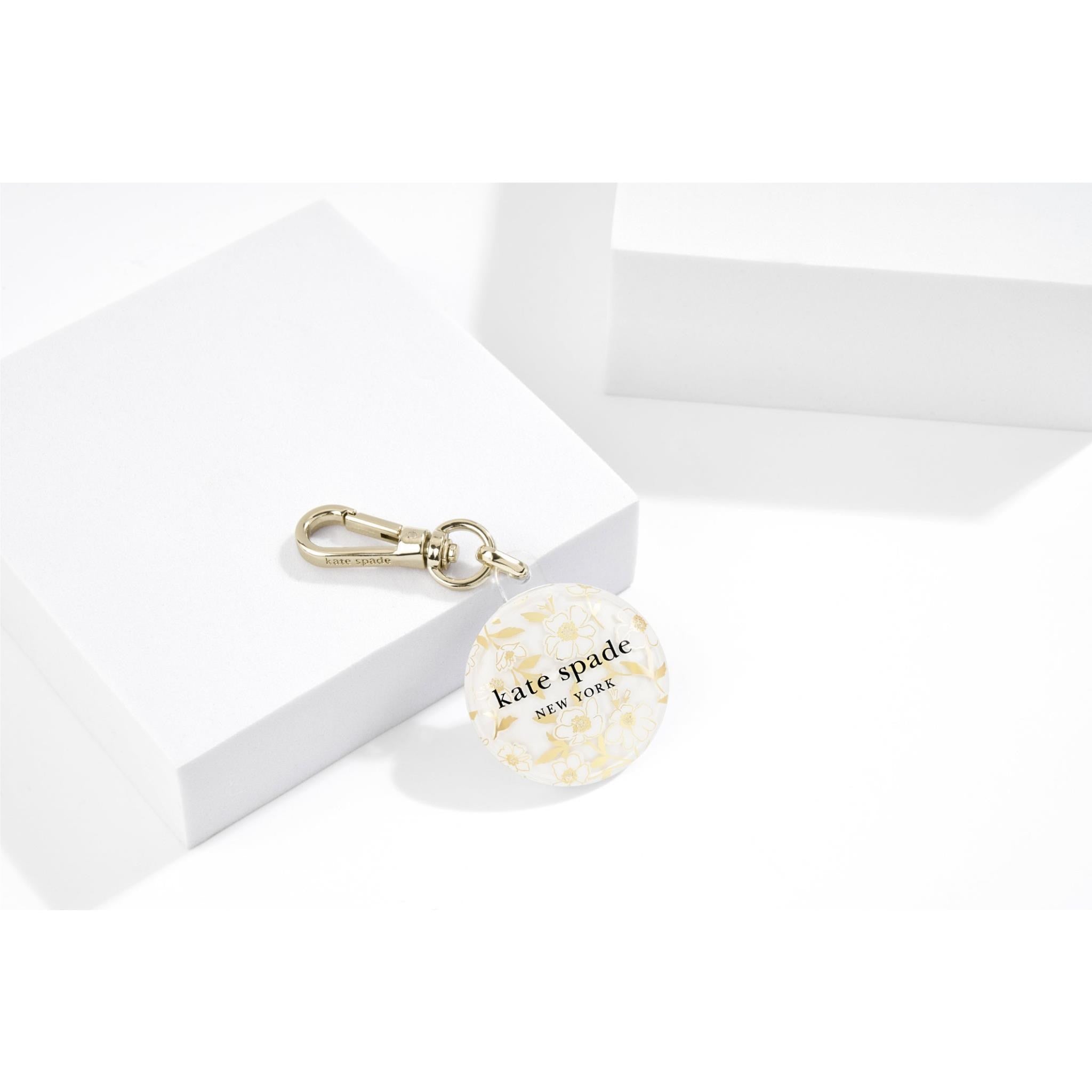 Kate Spade AirTag Keychain (Sunshine Floral)