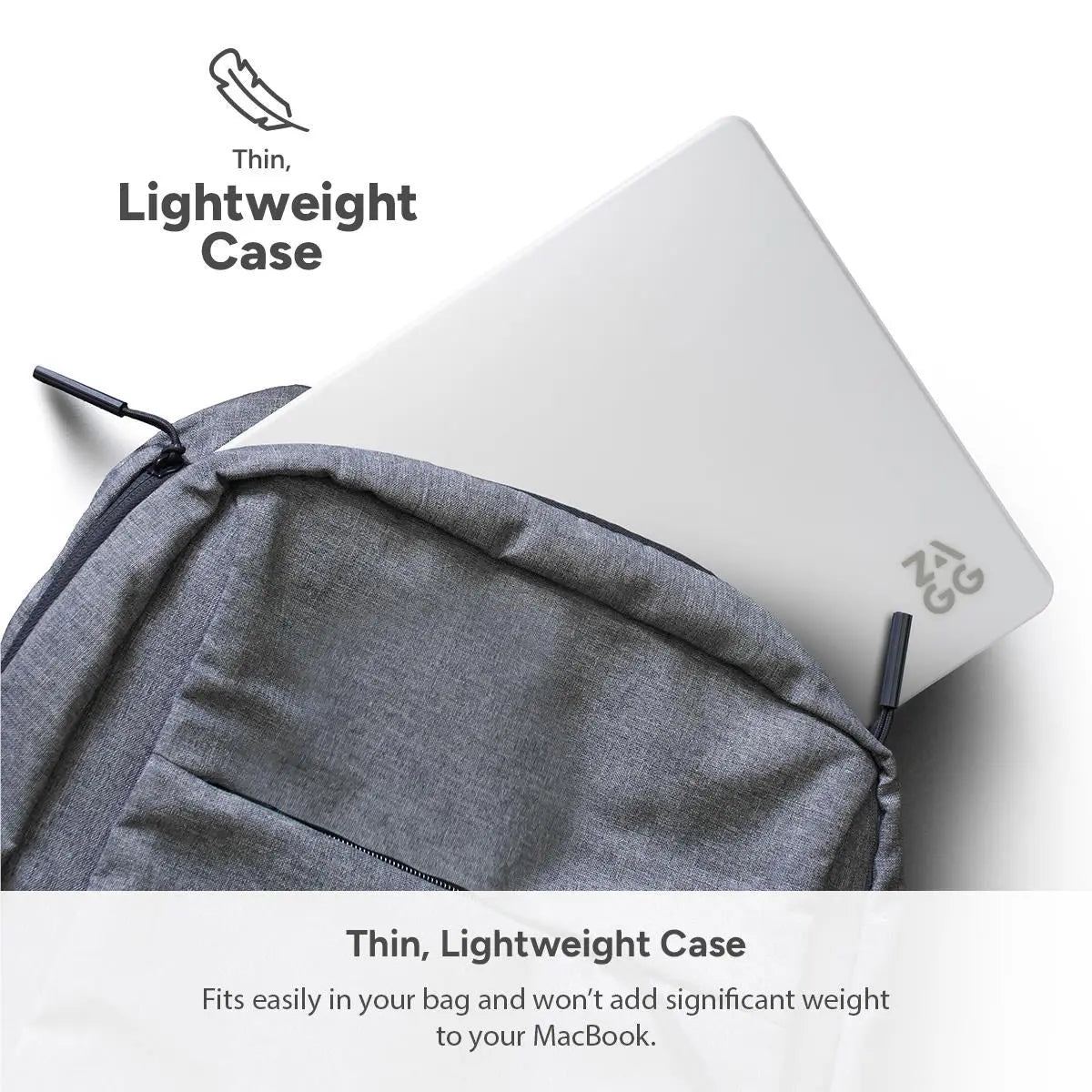 ZAGG Hardshell for MacBook Pro 13' M2/M1 (Clear)