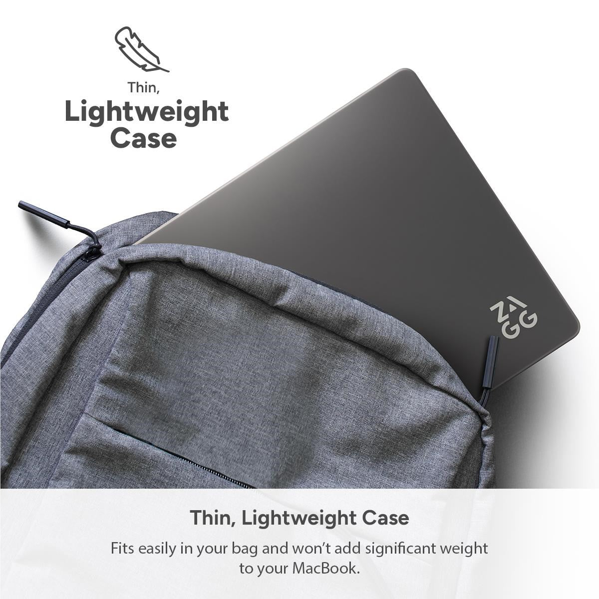 ZAGG Hardshell for MacBook Pro 16' M4/M3/M2/M1 (Smoke)