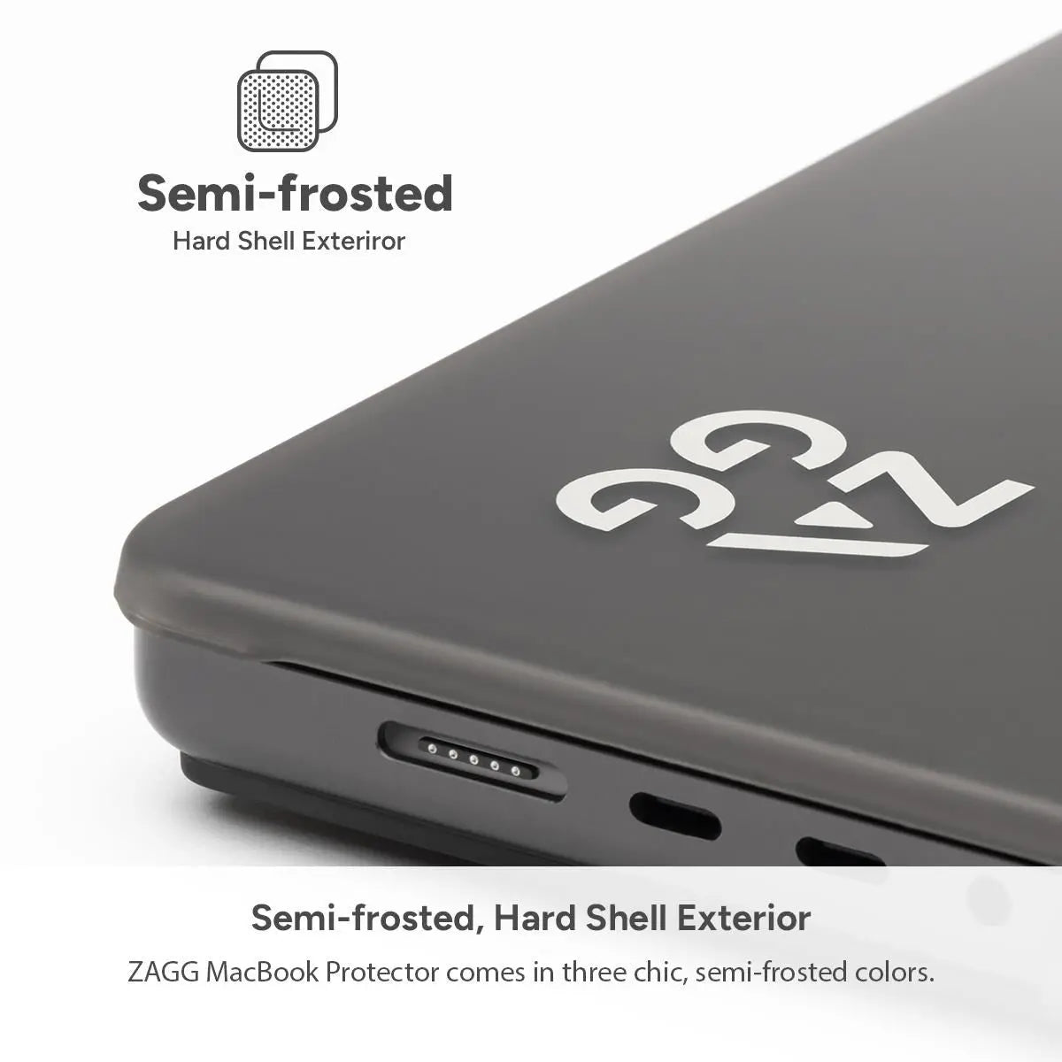 ZAGG Hardshell for MacBook Pro 16' M4/M3/M2/M1 (Smoke)