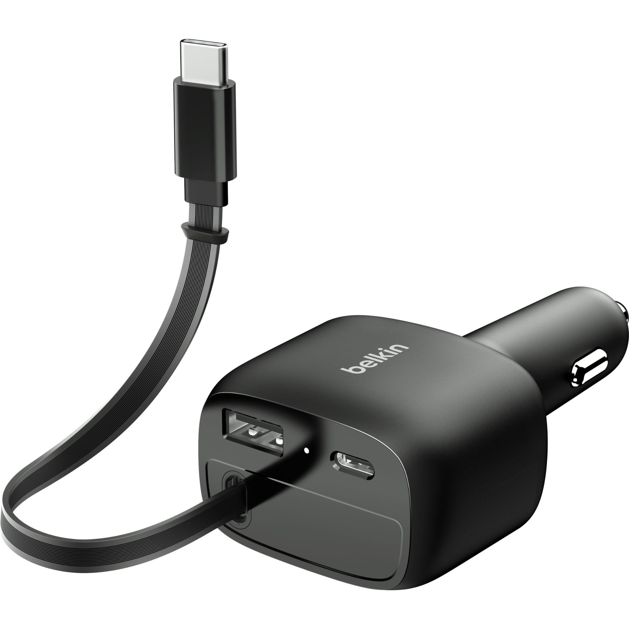 Belkin BoostCharge Retractable Car Charger 75W