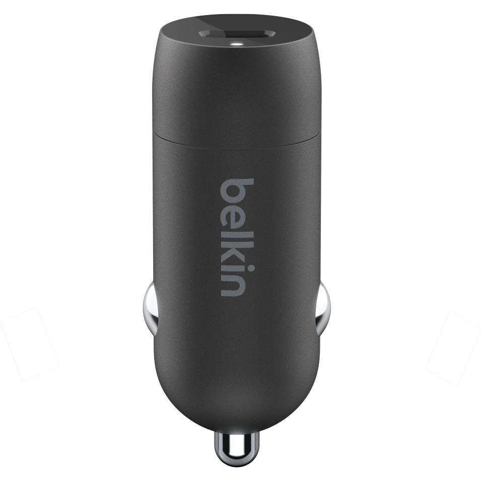 Belkin Boostcharge 30W USB-C PD Car Charger with USB-C to USB-C Cable