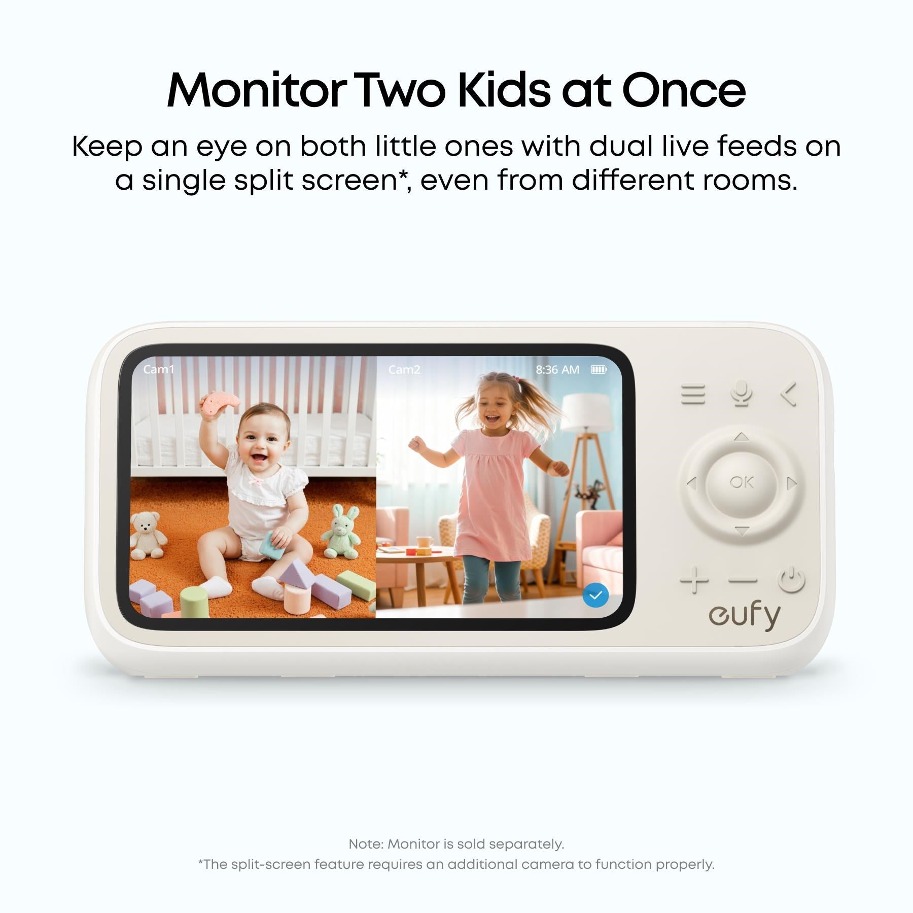 eufy C10 2K Stand Alone Baby Monitor