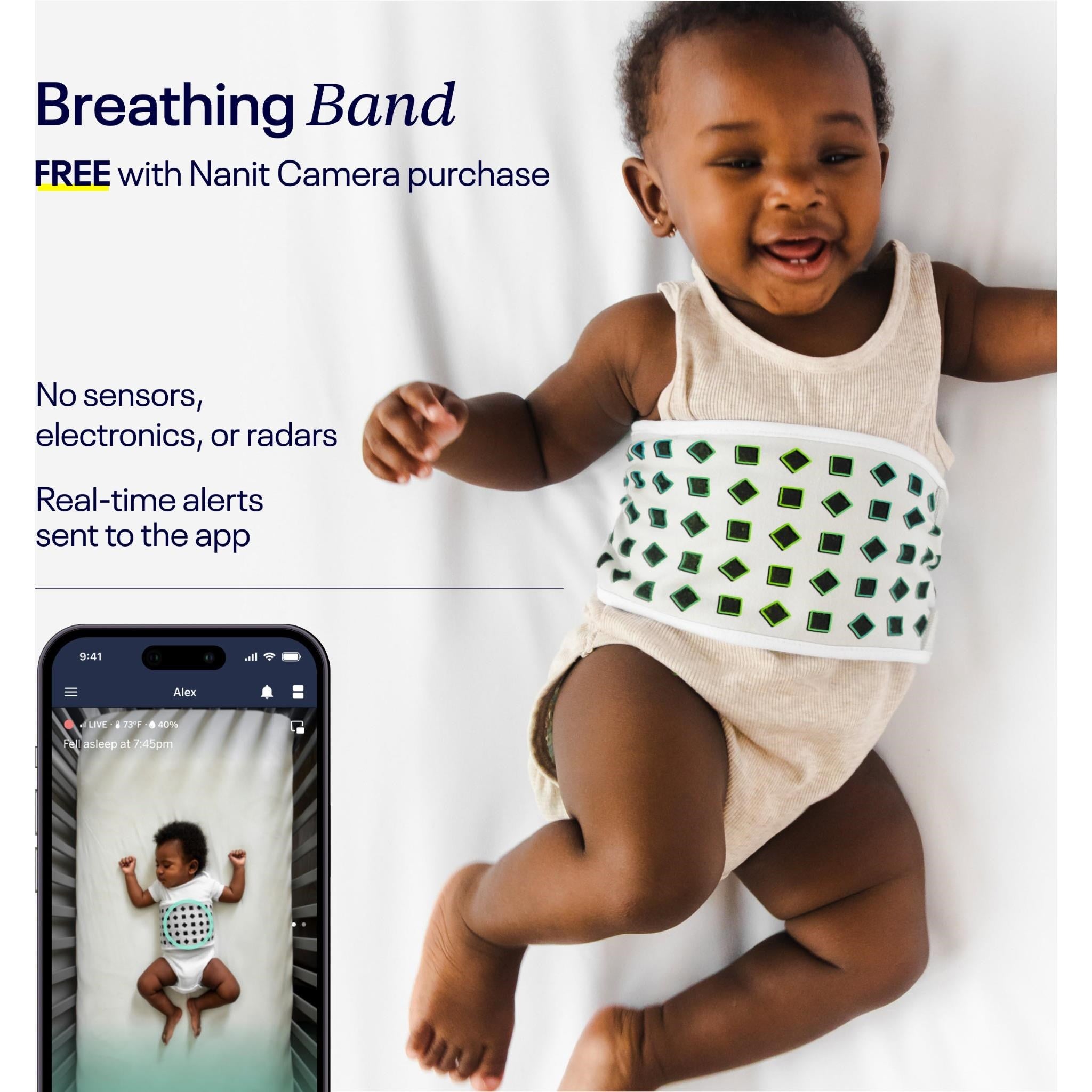 Nanit Pro Baby Monitor with Floor Stand