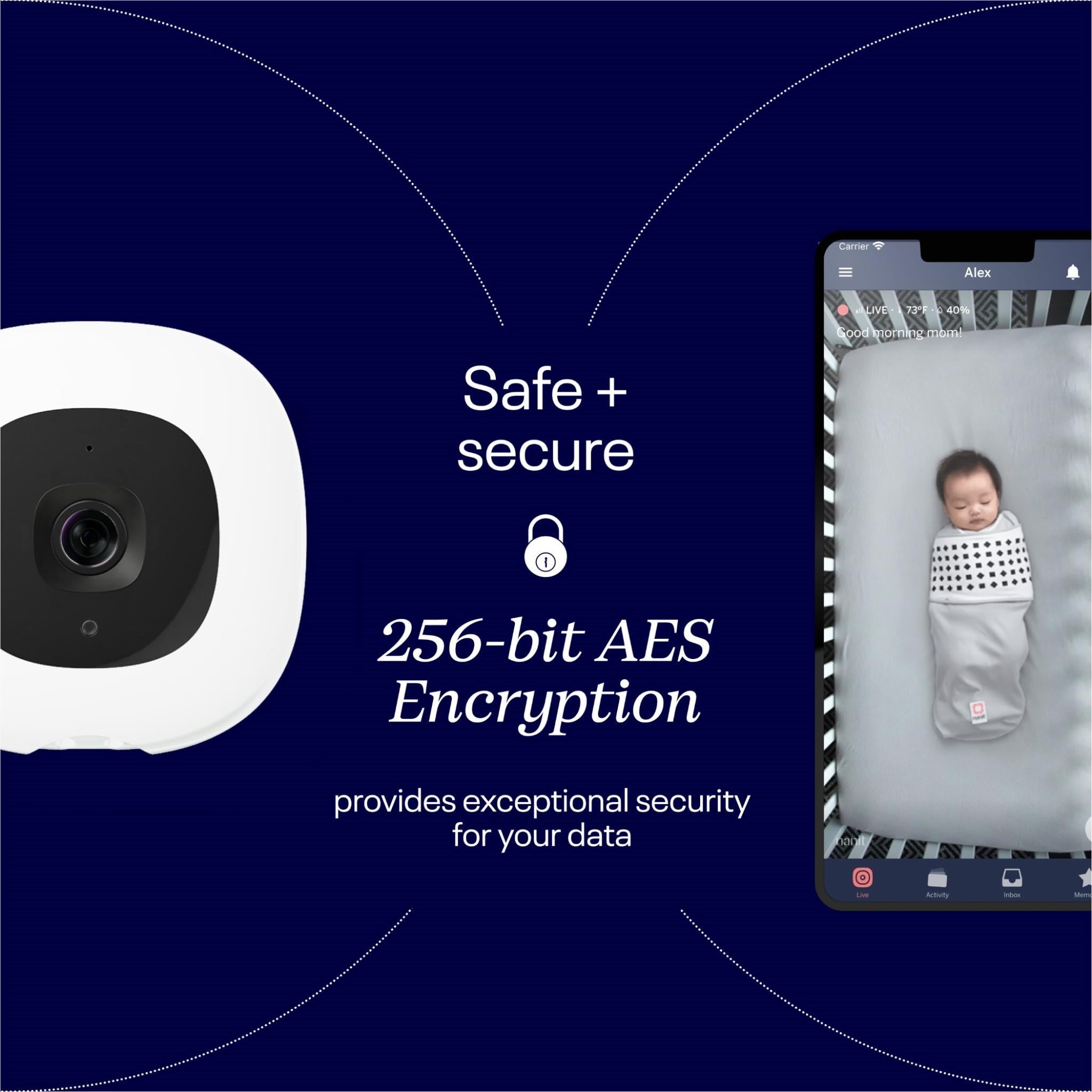 Nanit Pro Baby Monitor with Floor Stand