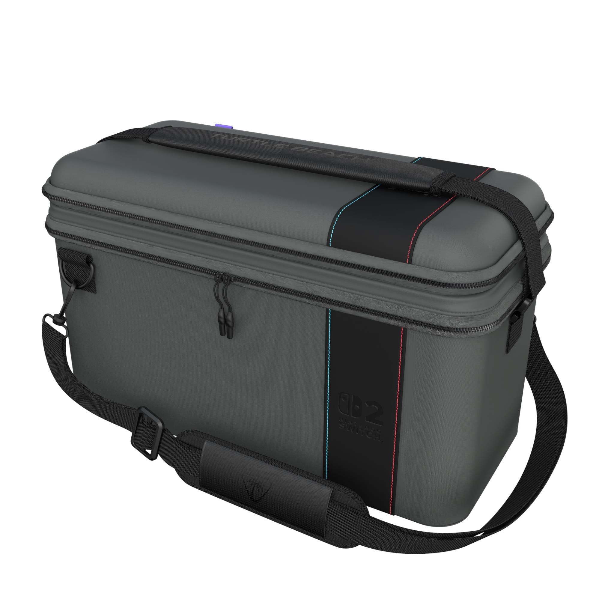 Turtle Beach PlayTrek 2-in-1 Case Charcoal Black for Nintendo Switch 2