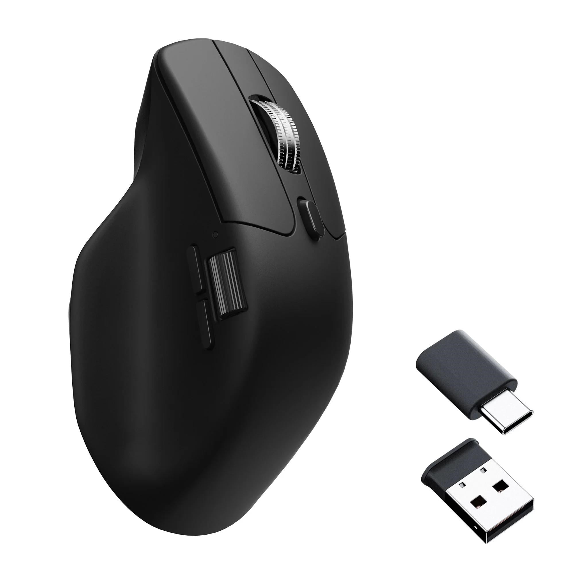 Keychron M6 PixArt 3311 1K Polling Rate Wireless Mouse - Black (Silent Micro Switch)